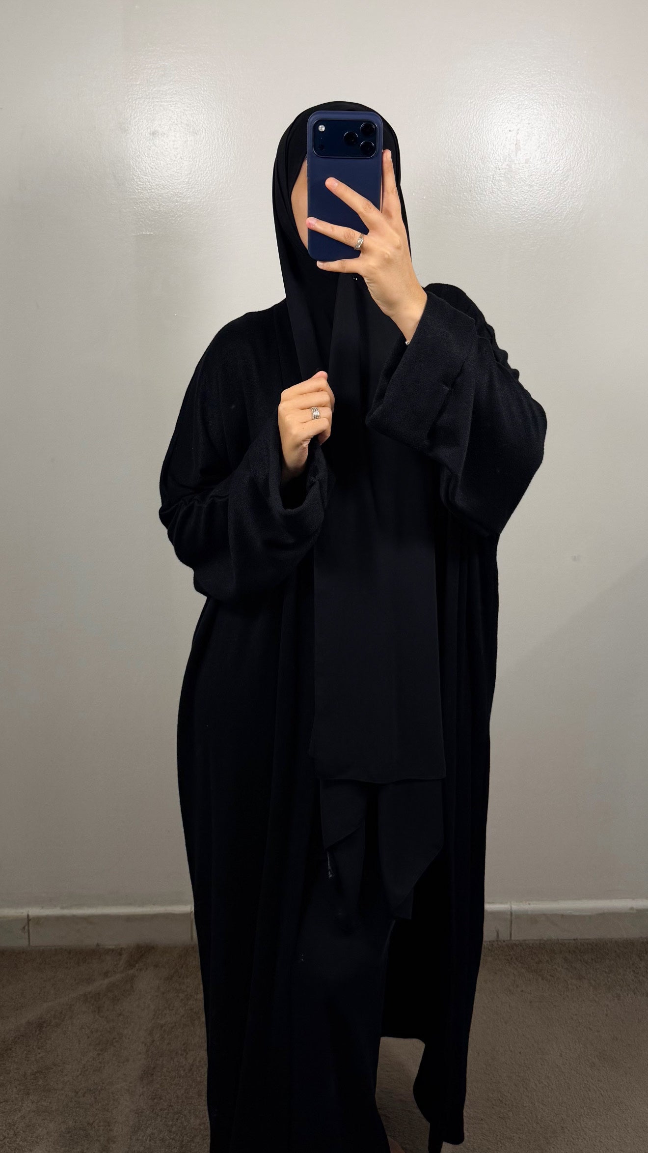 KIMONO FARAH NOIR
