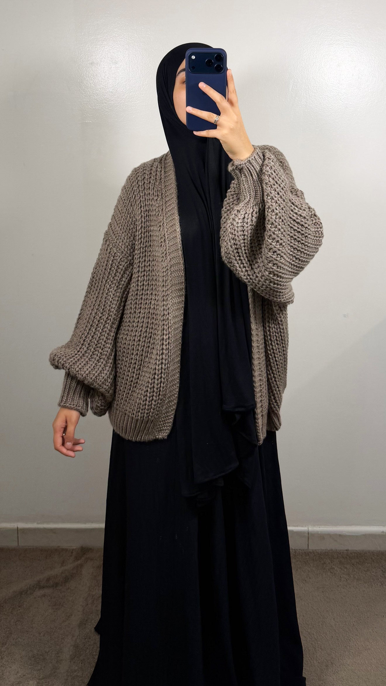 GILET ESMA TAUPE