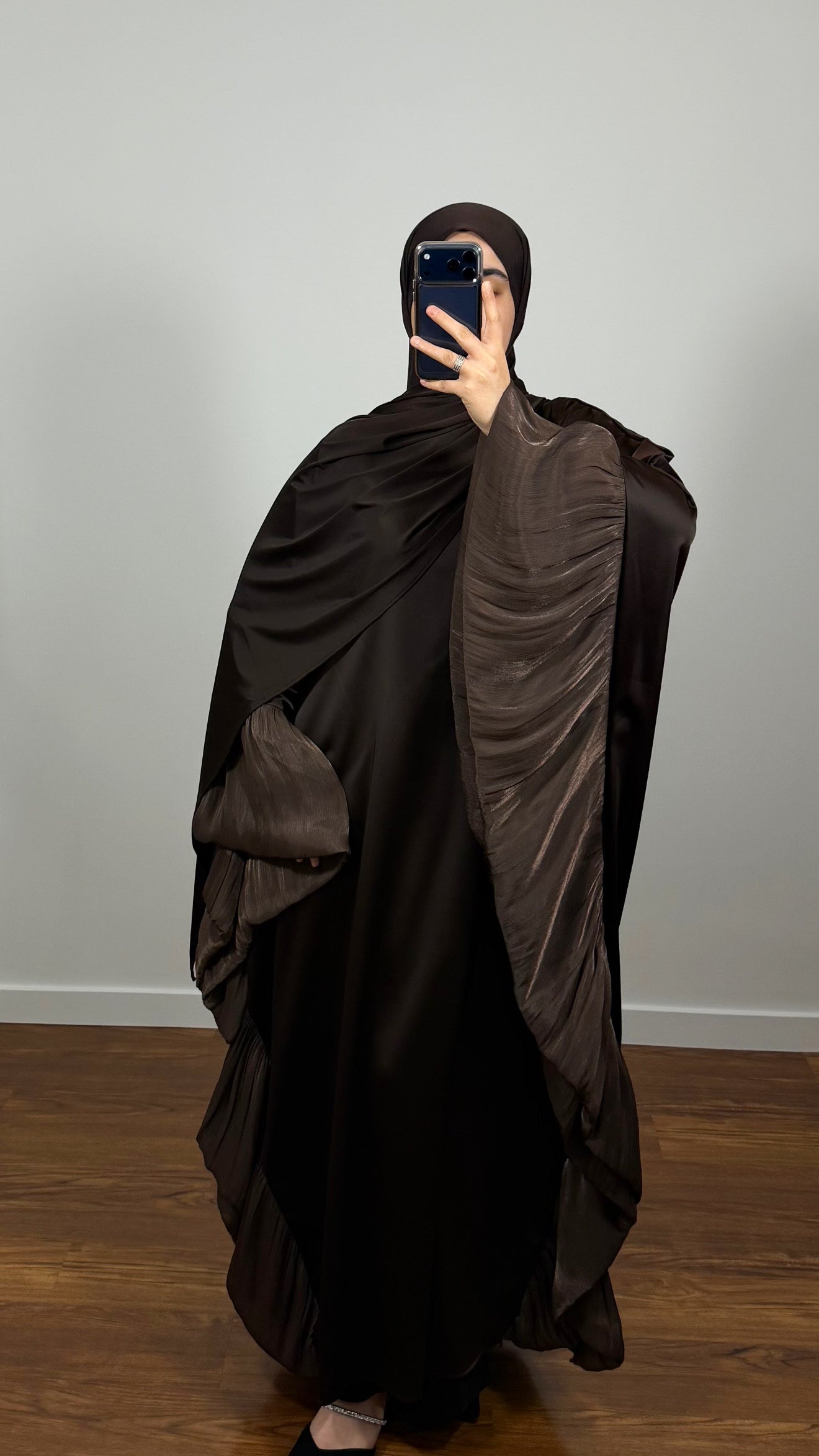 ABAYA ISRA MARRON