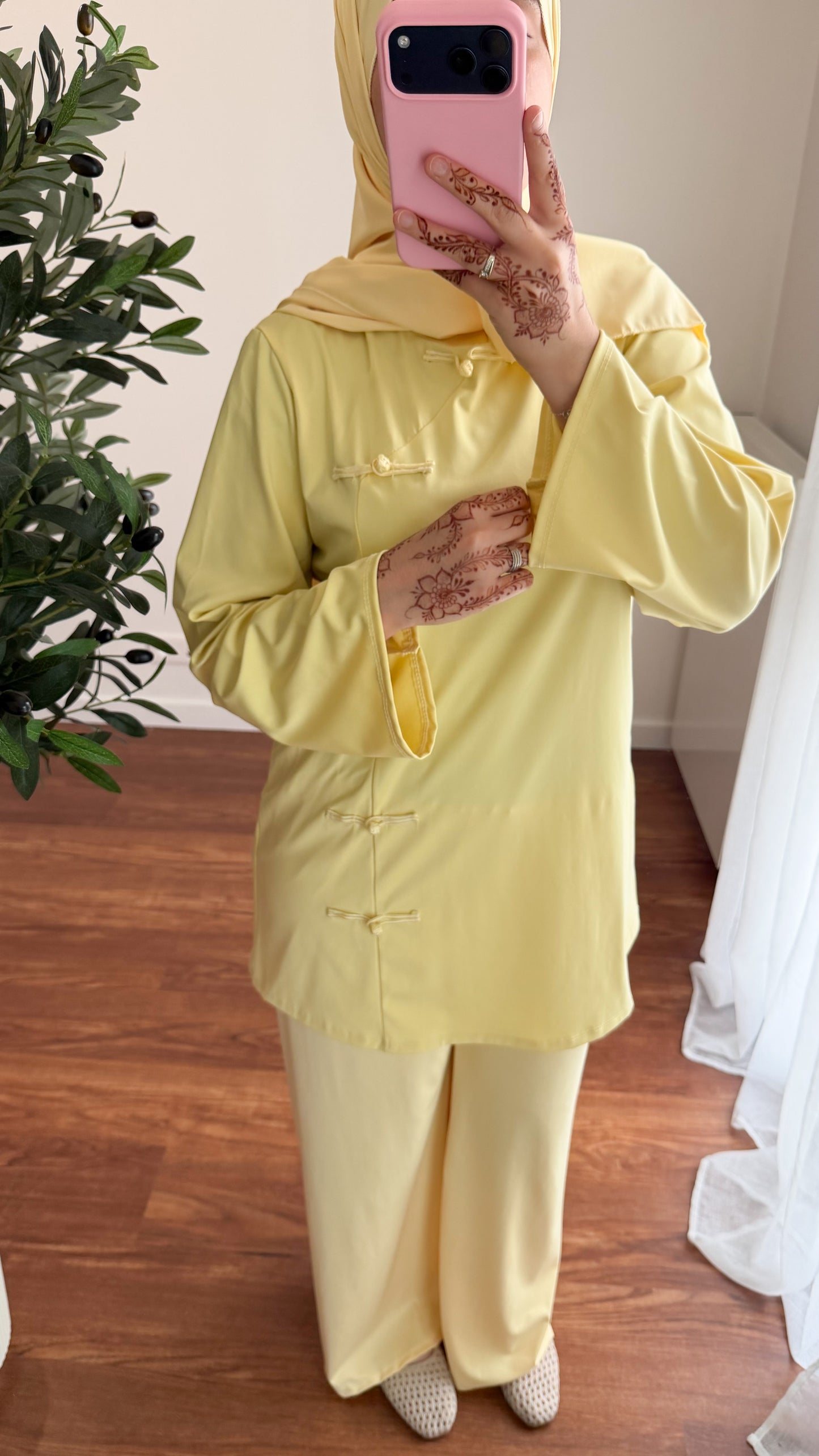 BURKINI TOKYO 3 PIÈCES JAUNE