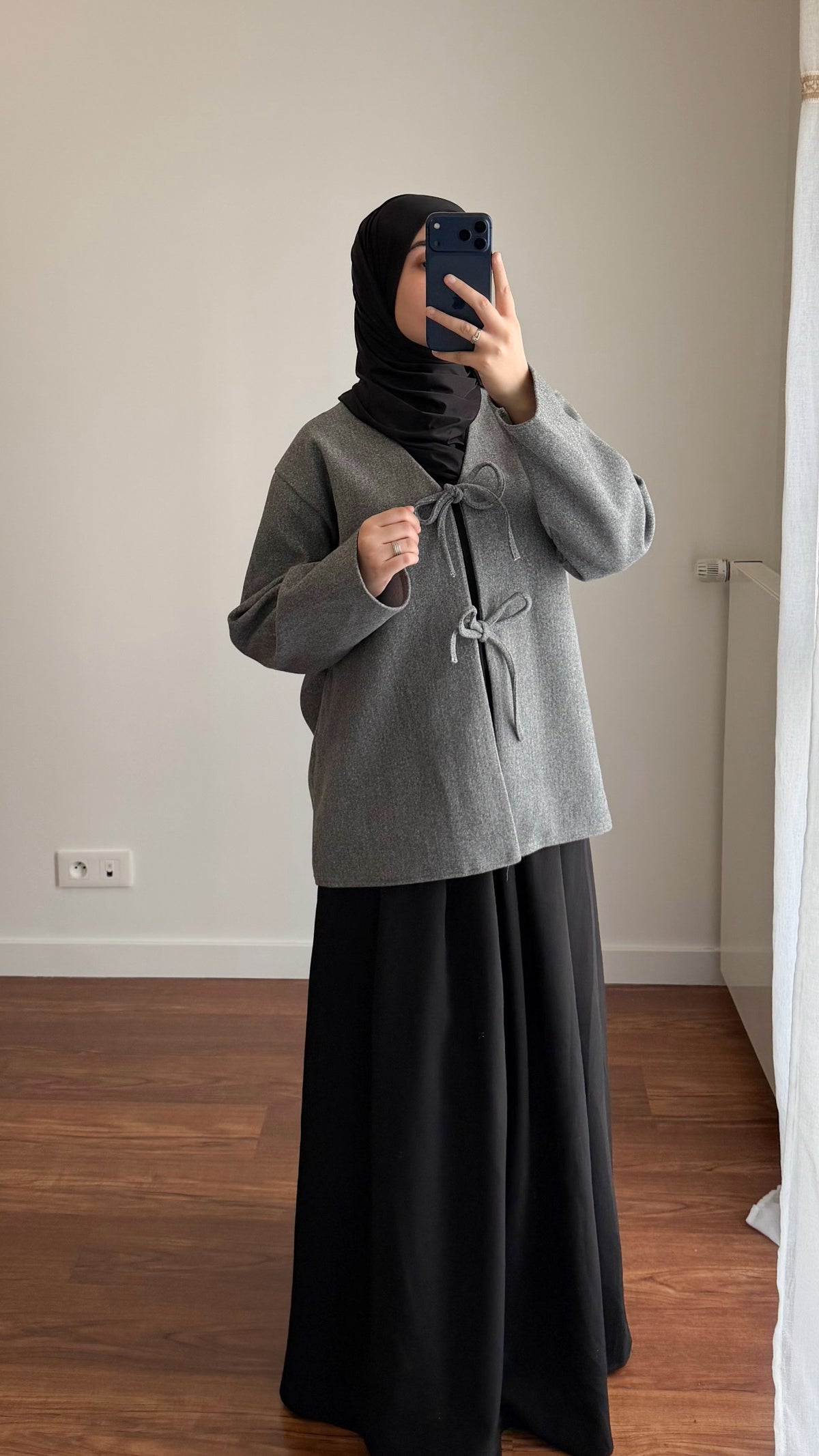 VESTE INAYA GRIS