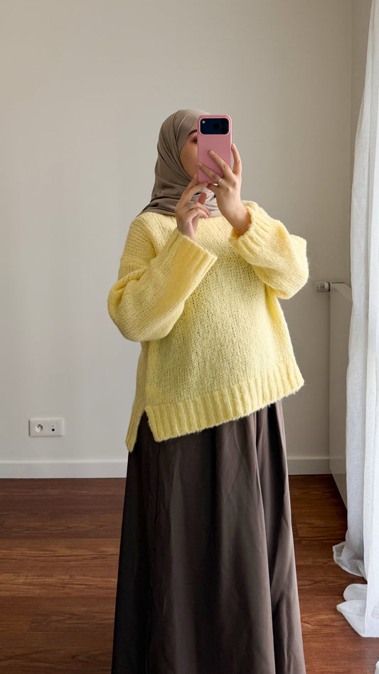 PULL SANA JAUNE