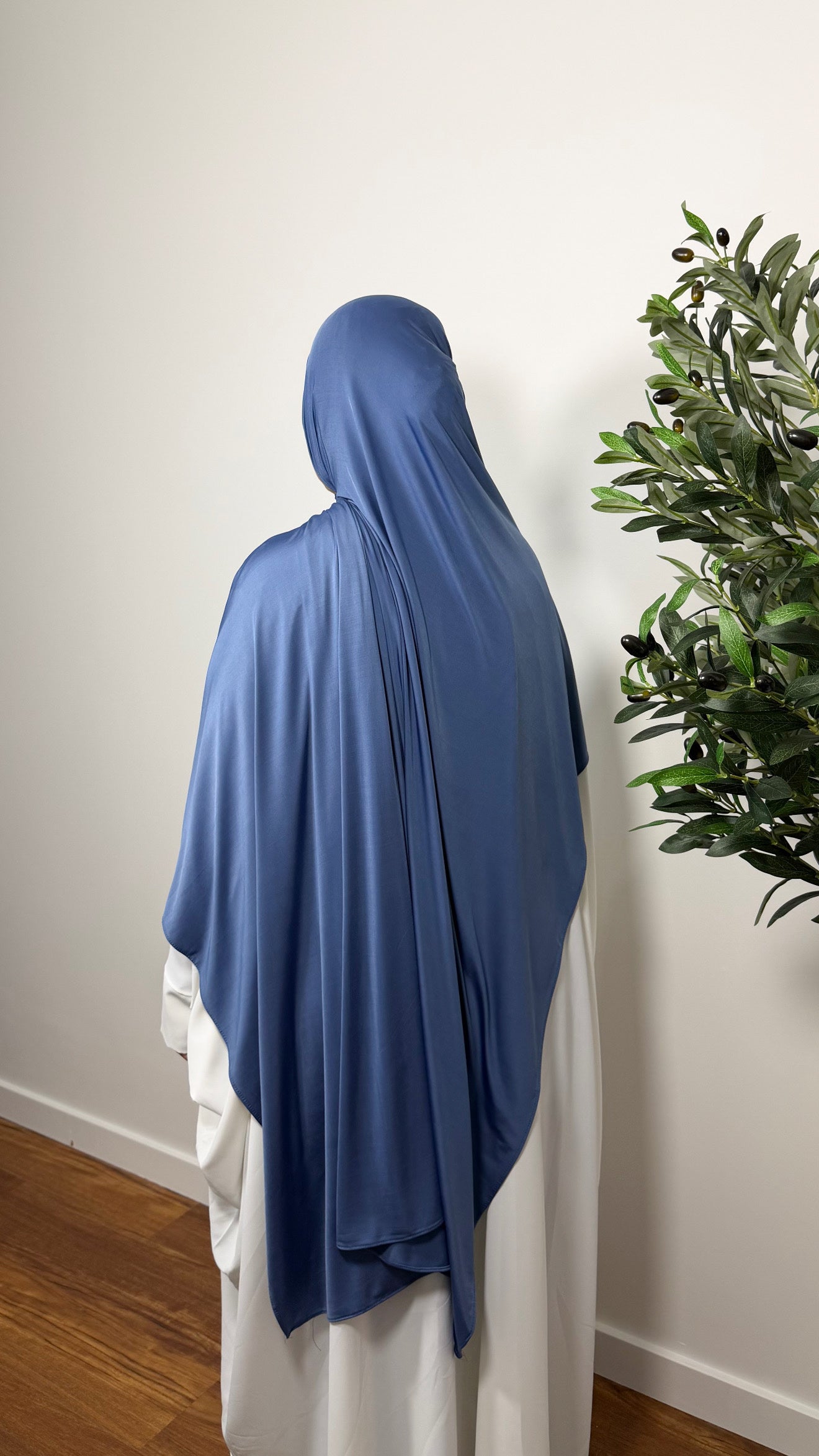 HIJAB JERSEY LIQUID BLEU JEAN