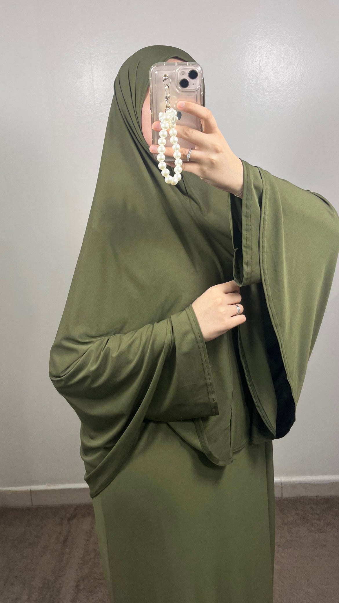 KHAKI GREEN PRAYER SET