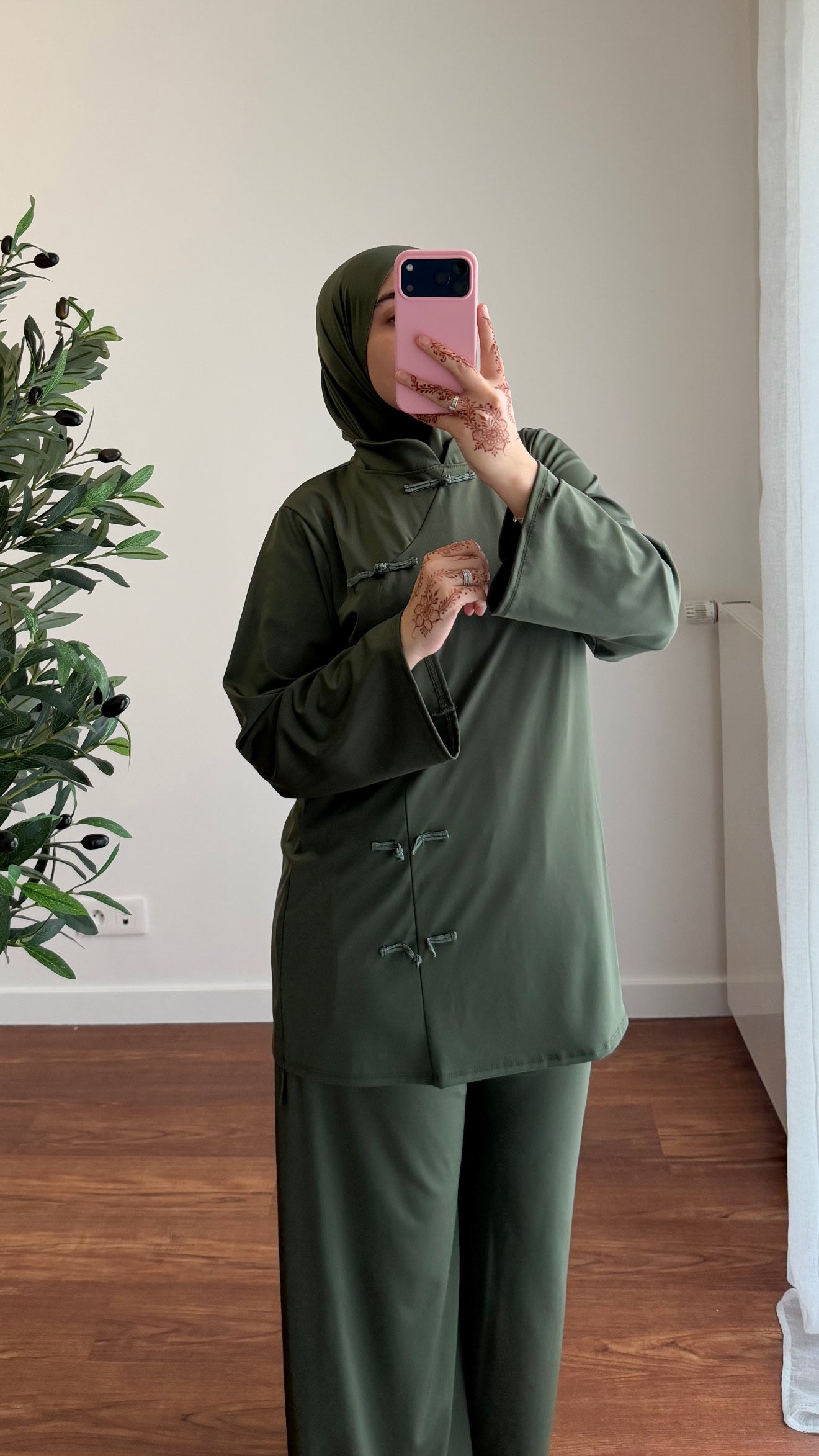 BURKINI TOKYO 3 PIÈCES VERT KAKI