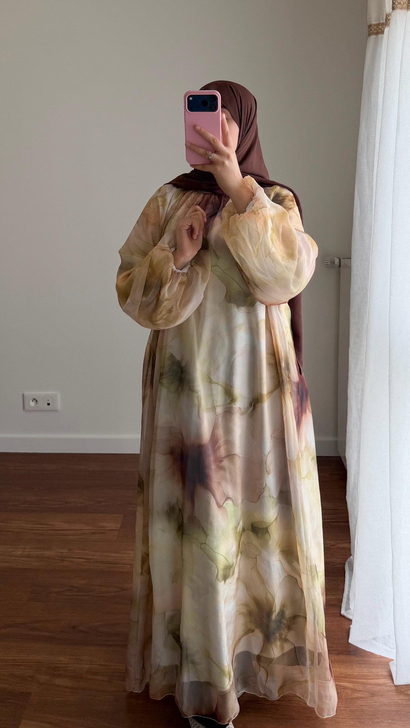 ABAYA BICOLORE VERT