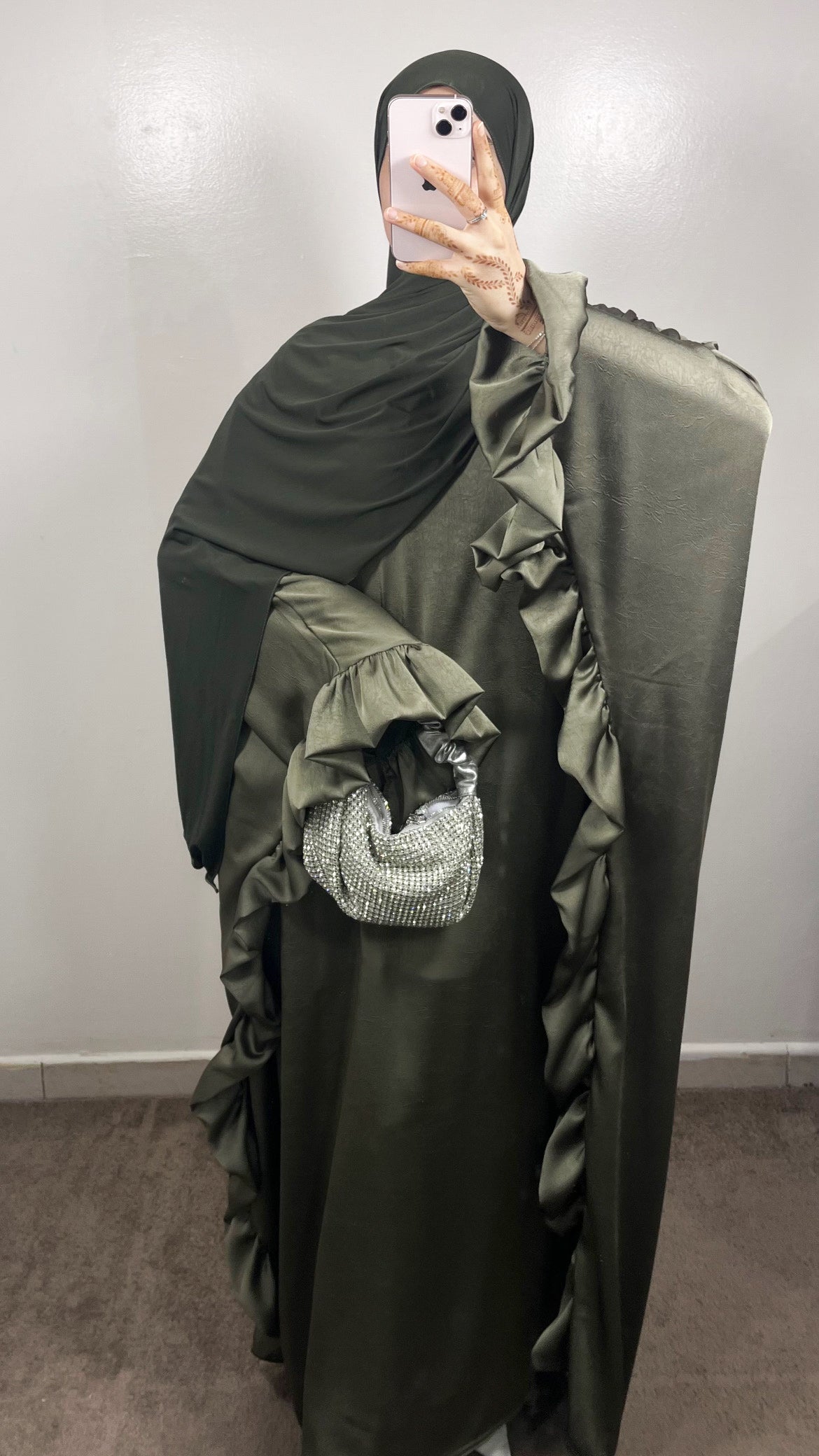 ABAYA BUTTERFLY VERT KAKI