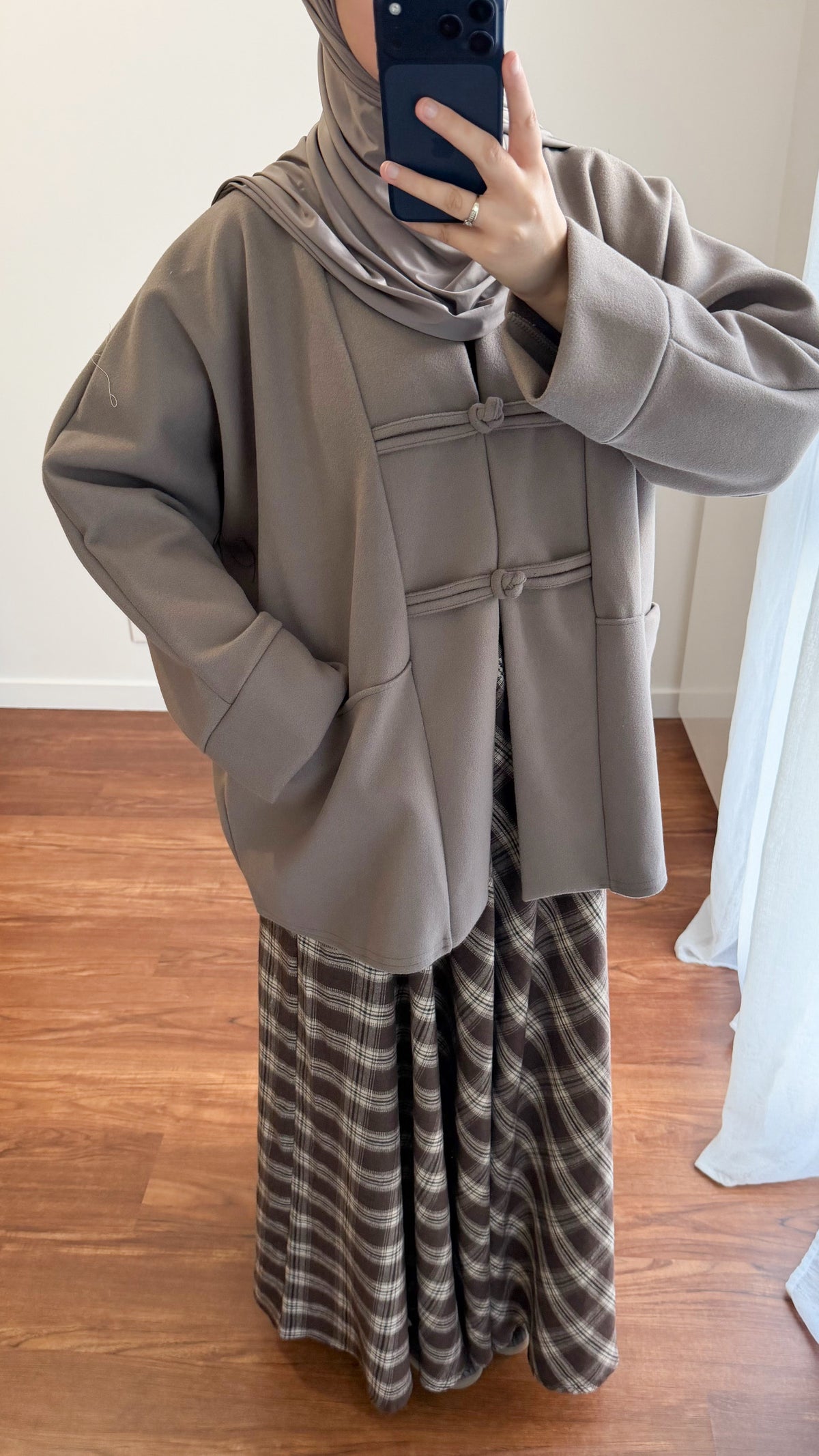 VESTE YUNA TAUPE