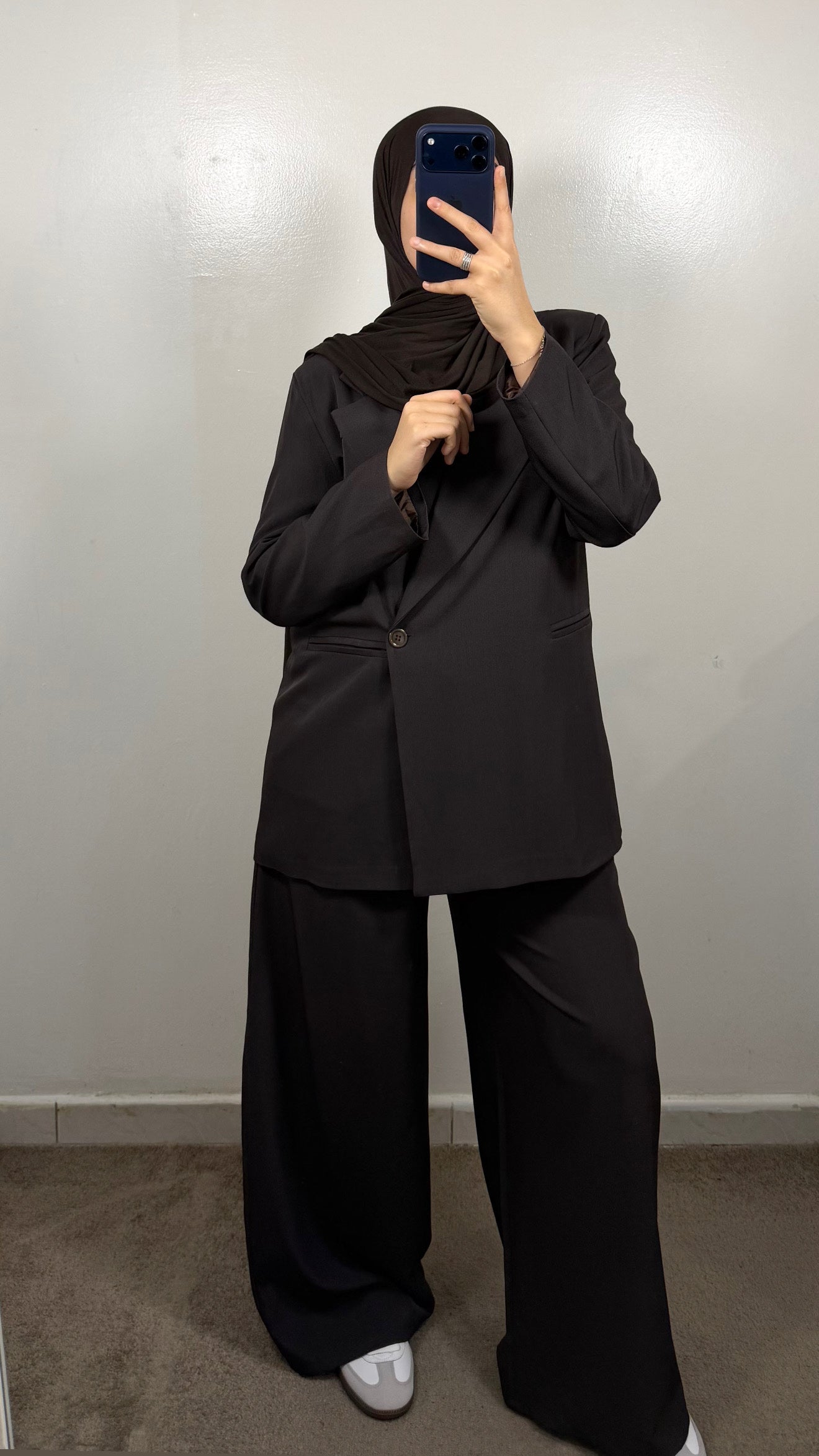 ENSEMBLE BLAZER MARRON