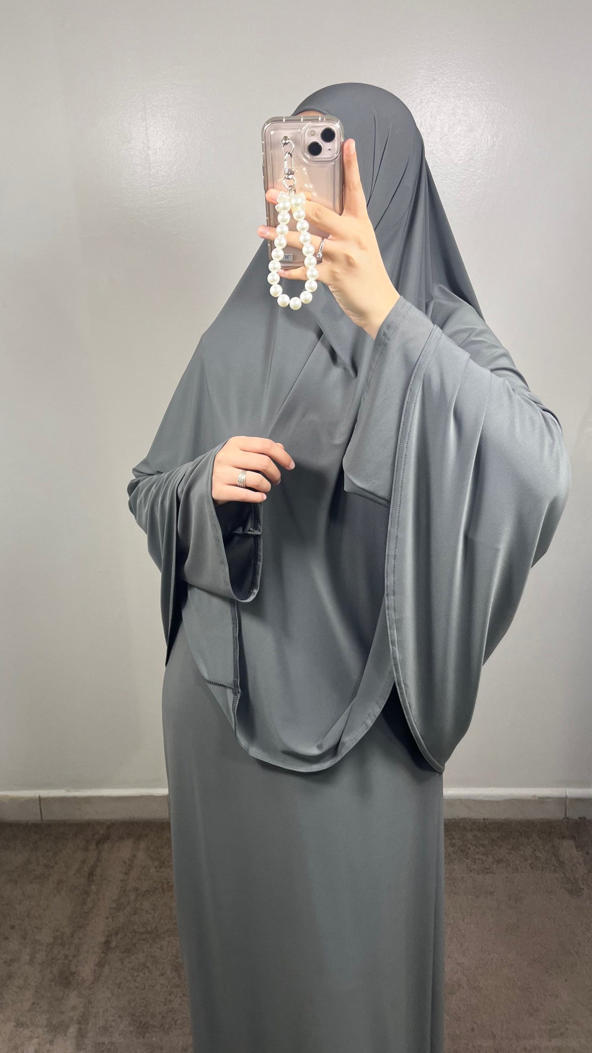 PREMIUM GREY JERSEY PRAYER SET