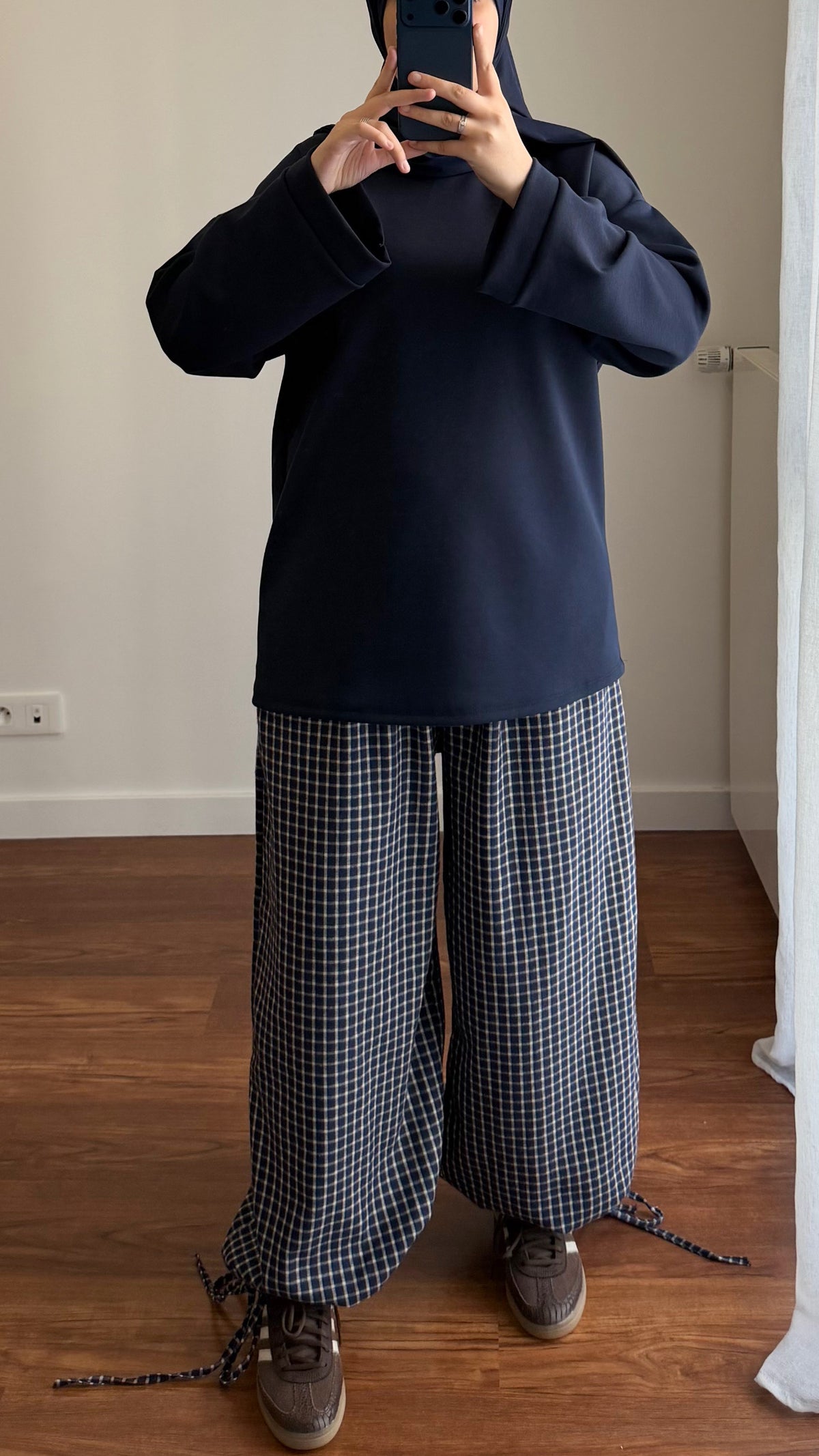 PANTALON SARAH BLEU MARINE