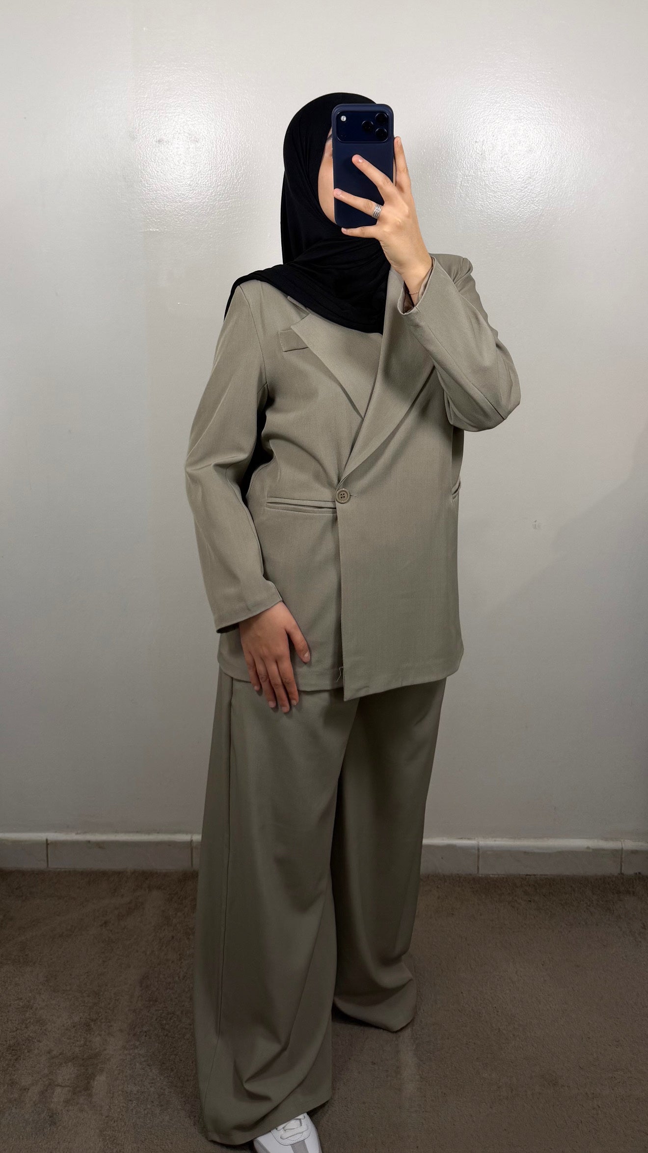 ENSEMBLE BLAZER TAUPE