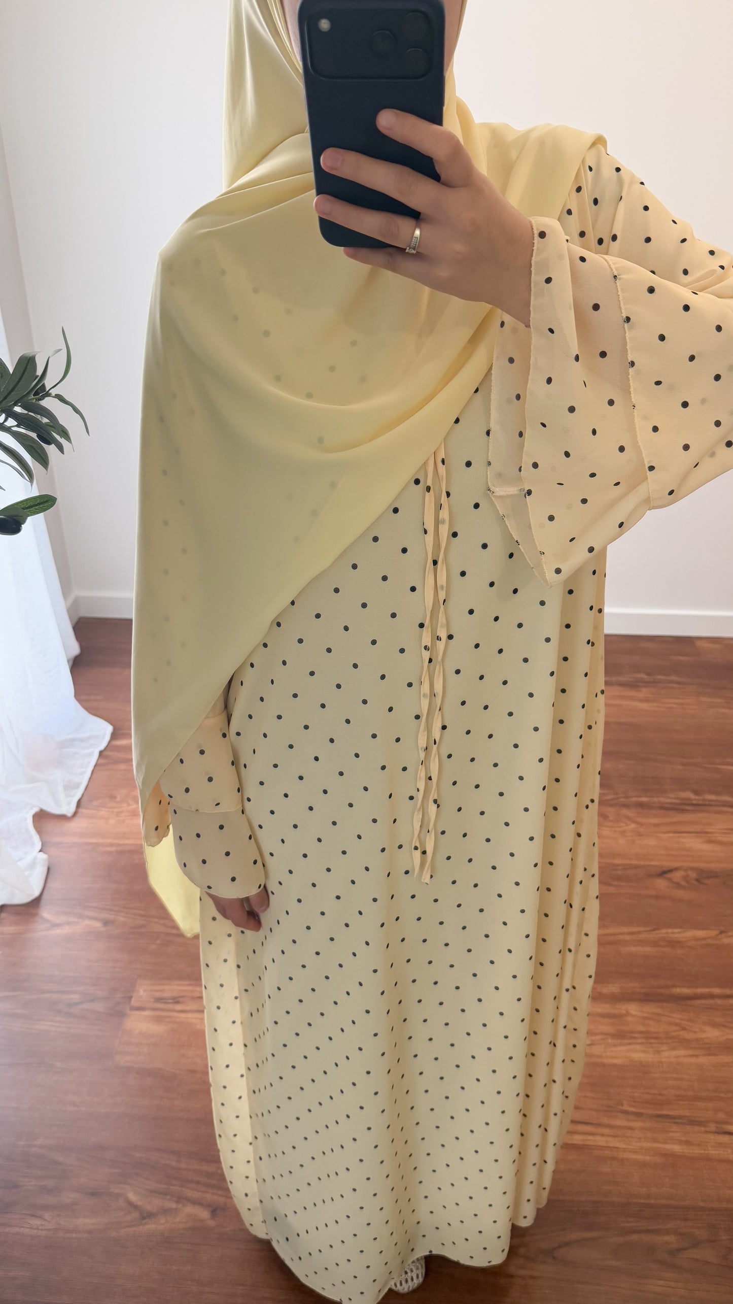 ROBE À PETITS POIS