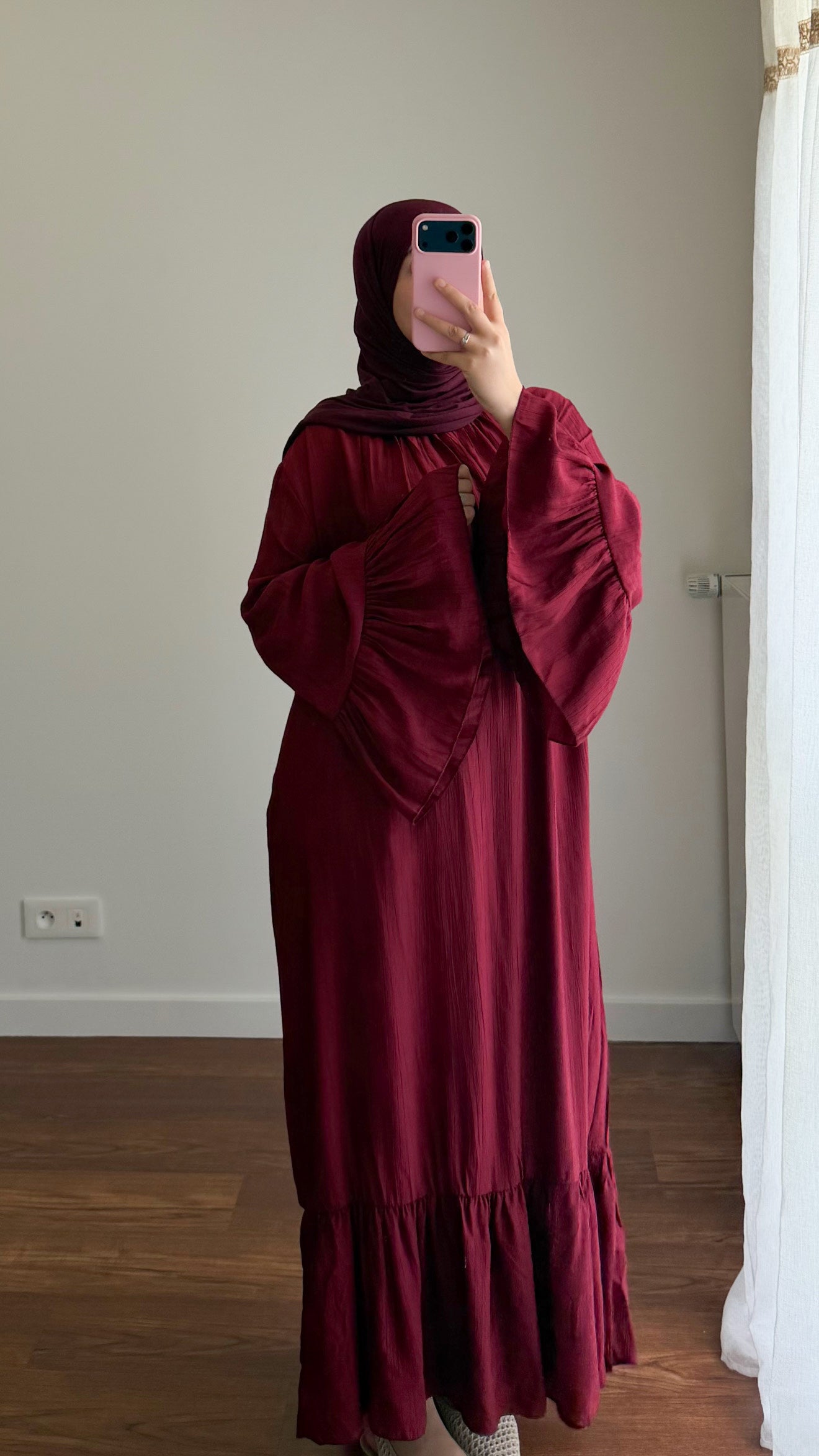 ROBE NOOR BORDEAU