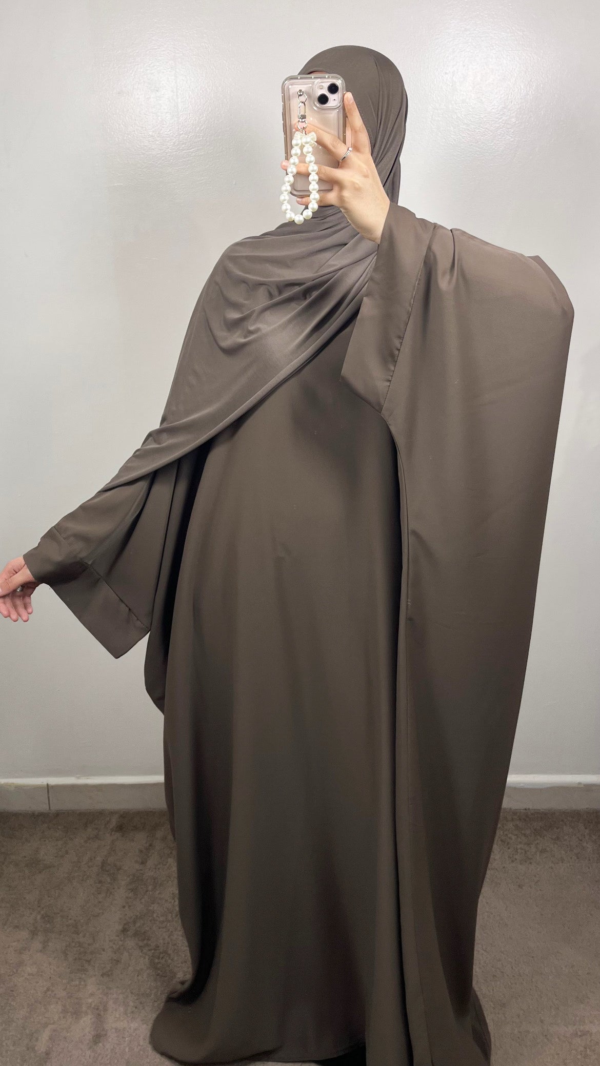 ABAYA FARASHA TAUPE