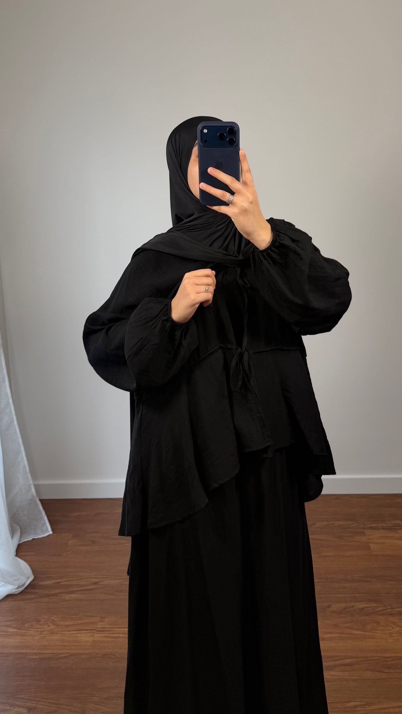 ENSEMBLE JUPE LIYA NOIR