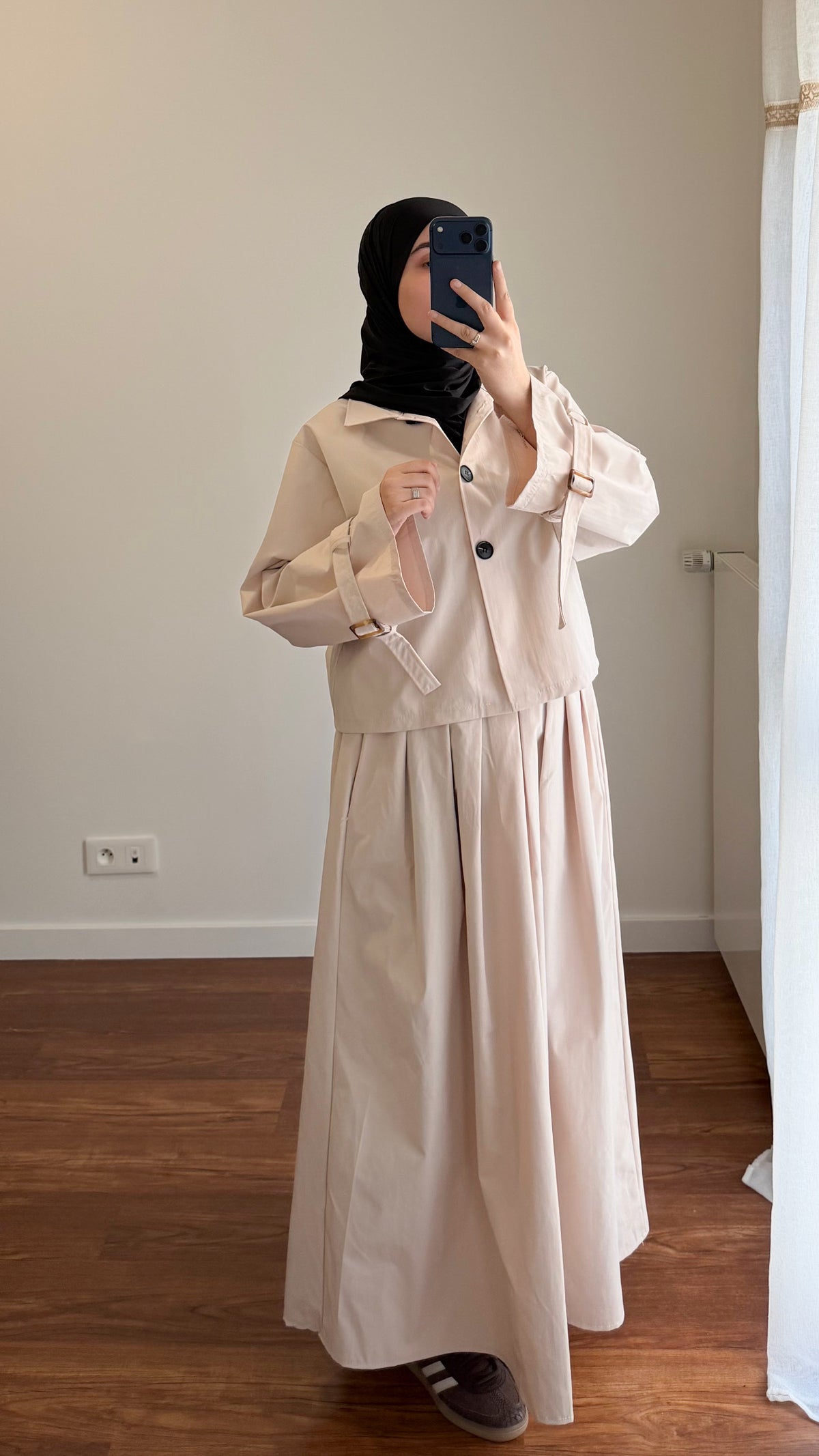 ENSEMBLE TRENCH BEIGE