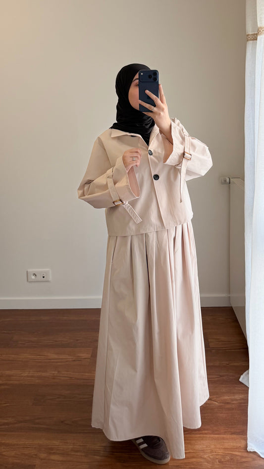 ENSEMBLE TRENCH BEIGE