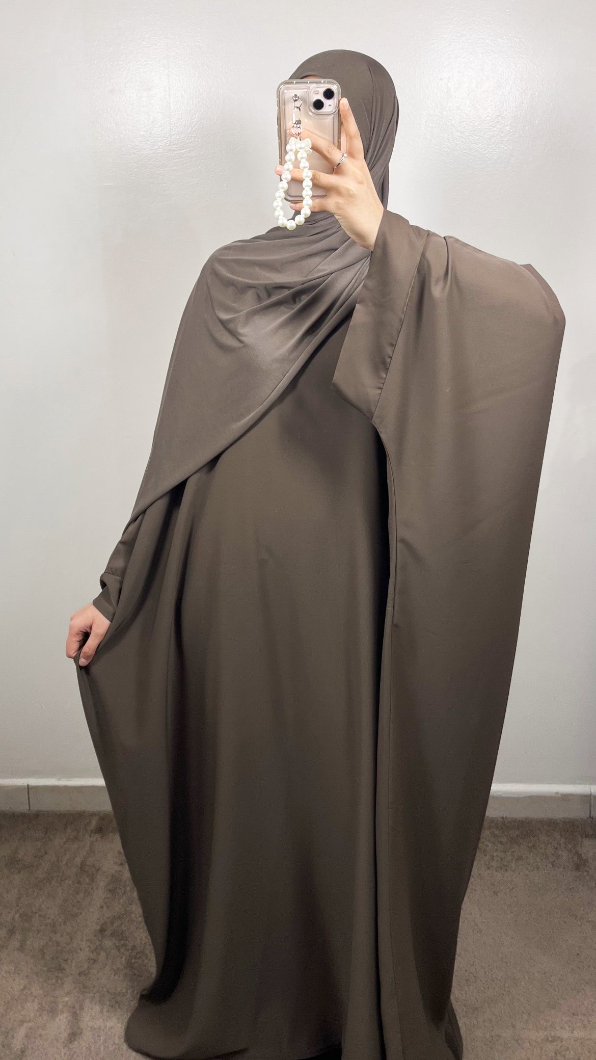 ABAYA FARASHA TAUPE