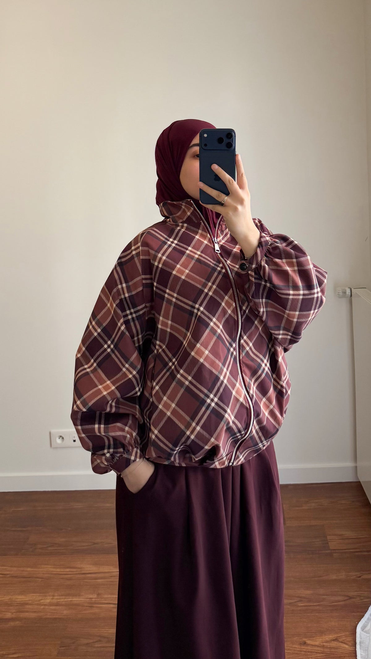 VESTE ZIPPÉE ISRA BORDEAU