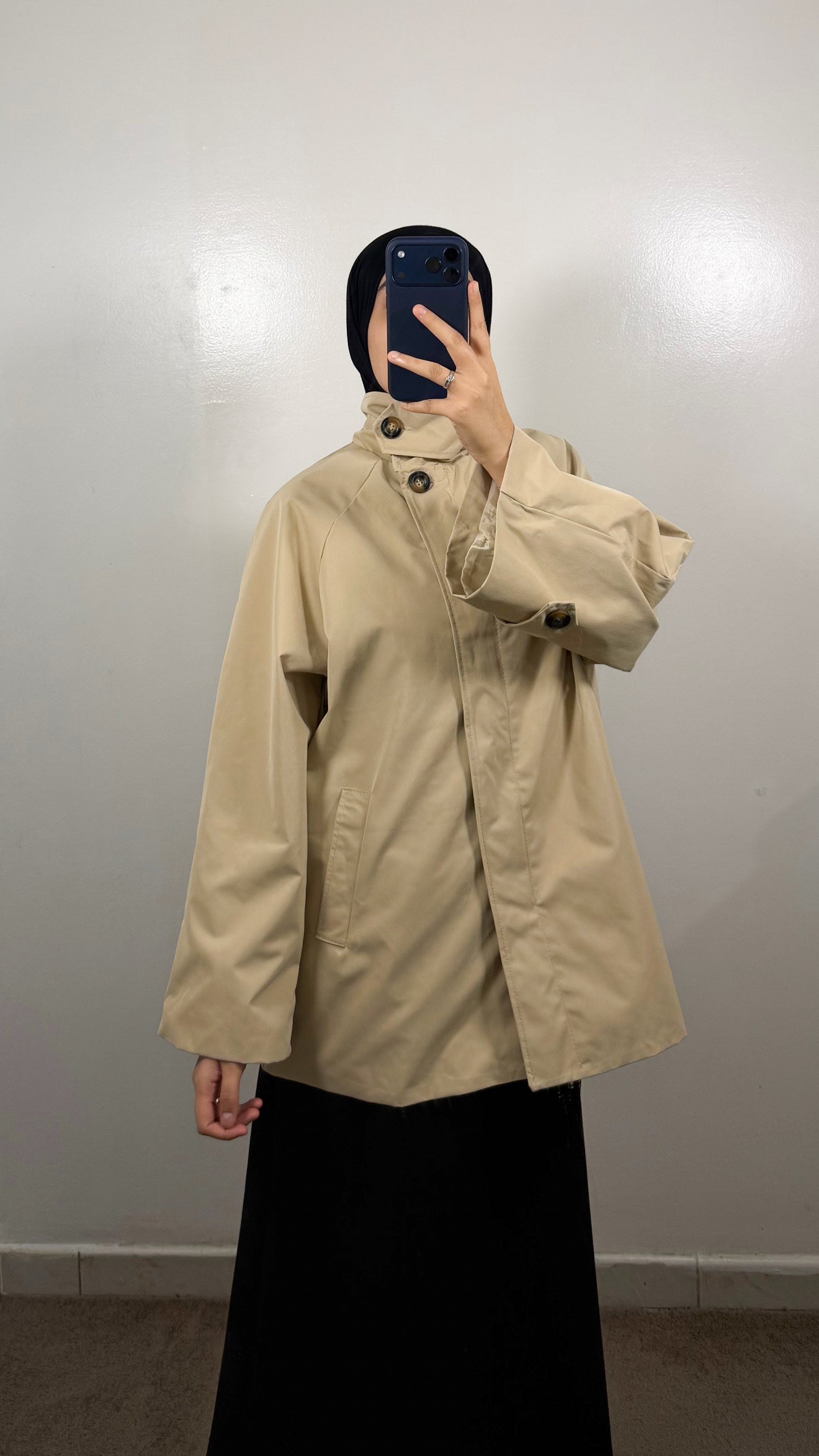 VESTE TRENCH BEIGE