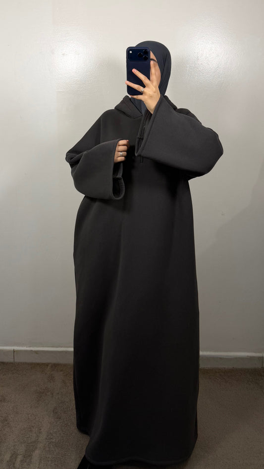 ROBE SWEAT AMIRA GRIS ANTHRACITE