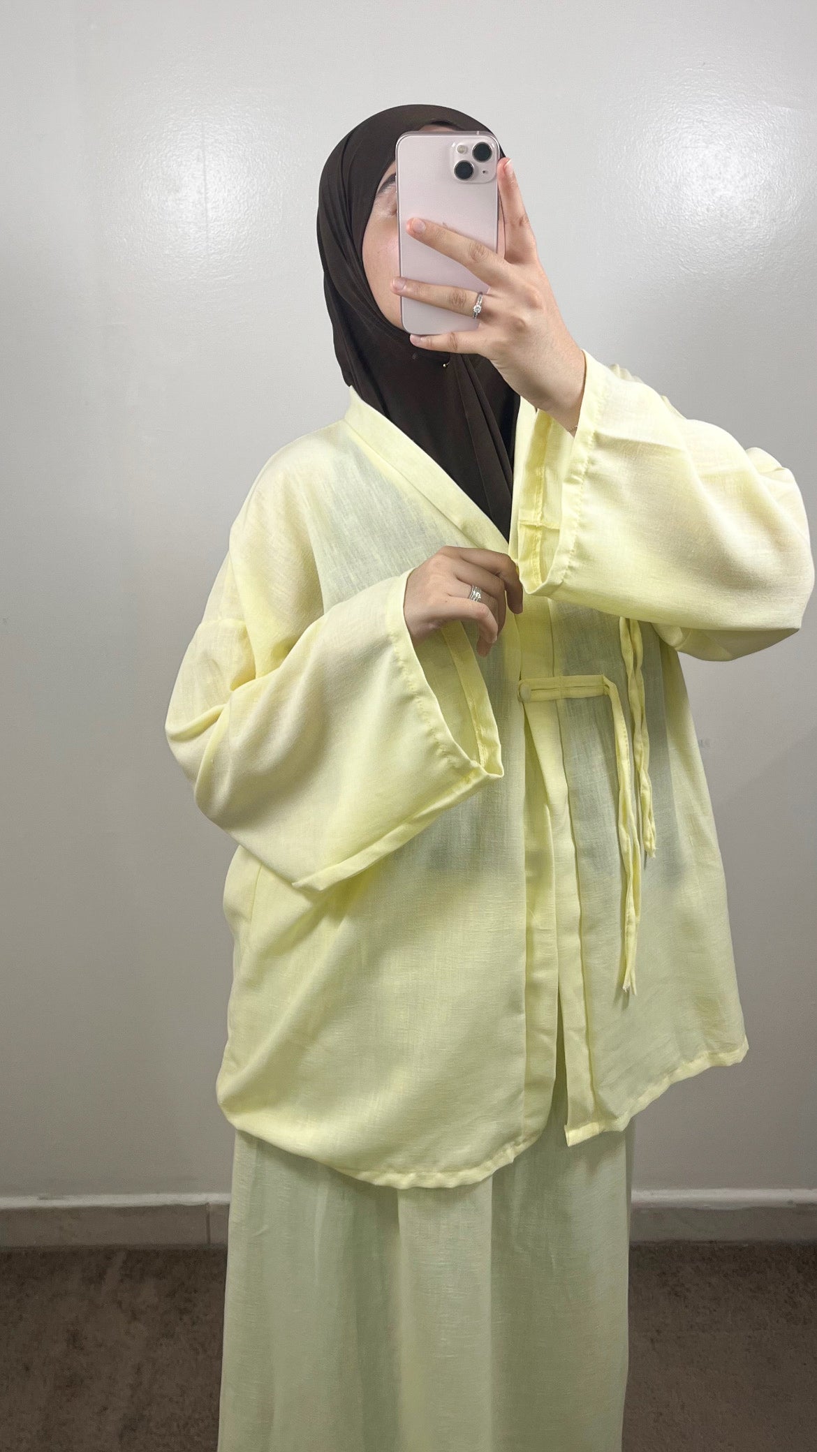 ENSEMBLE JUPE INES JAUNE