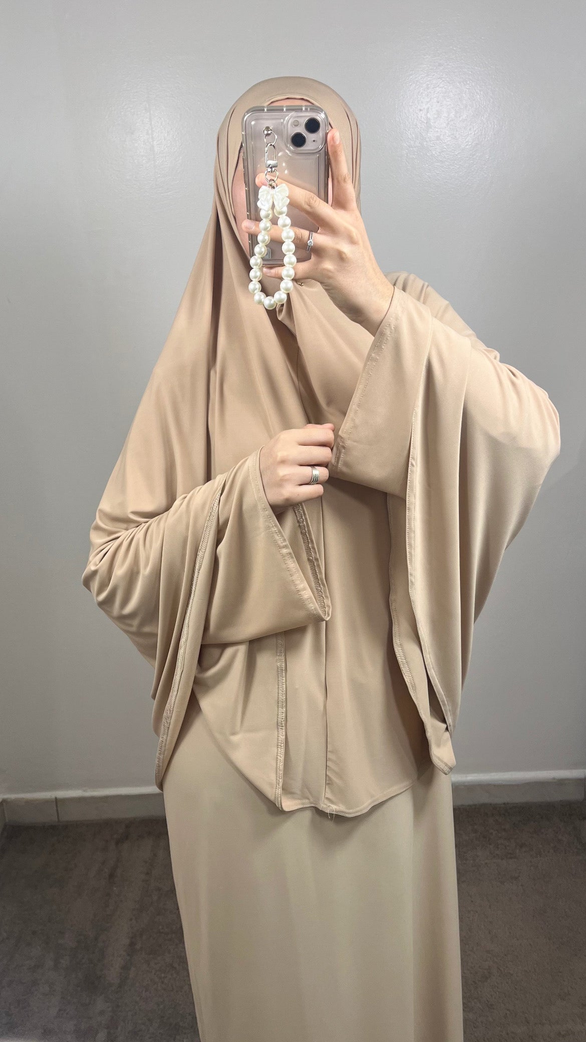 PREMIUM JERSEY GEBETSSET BEIGE