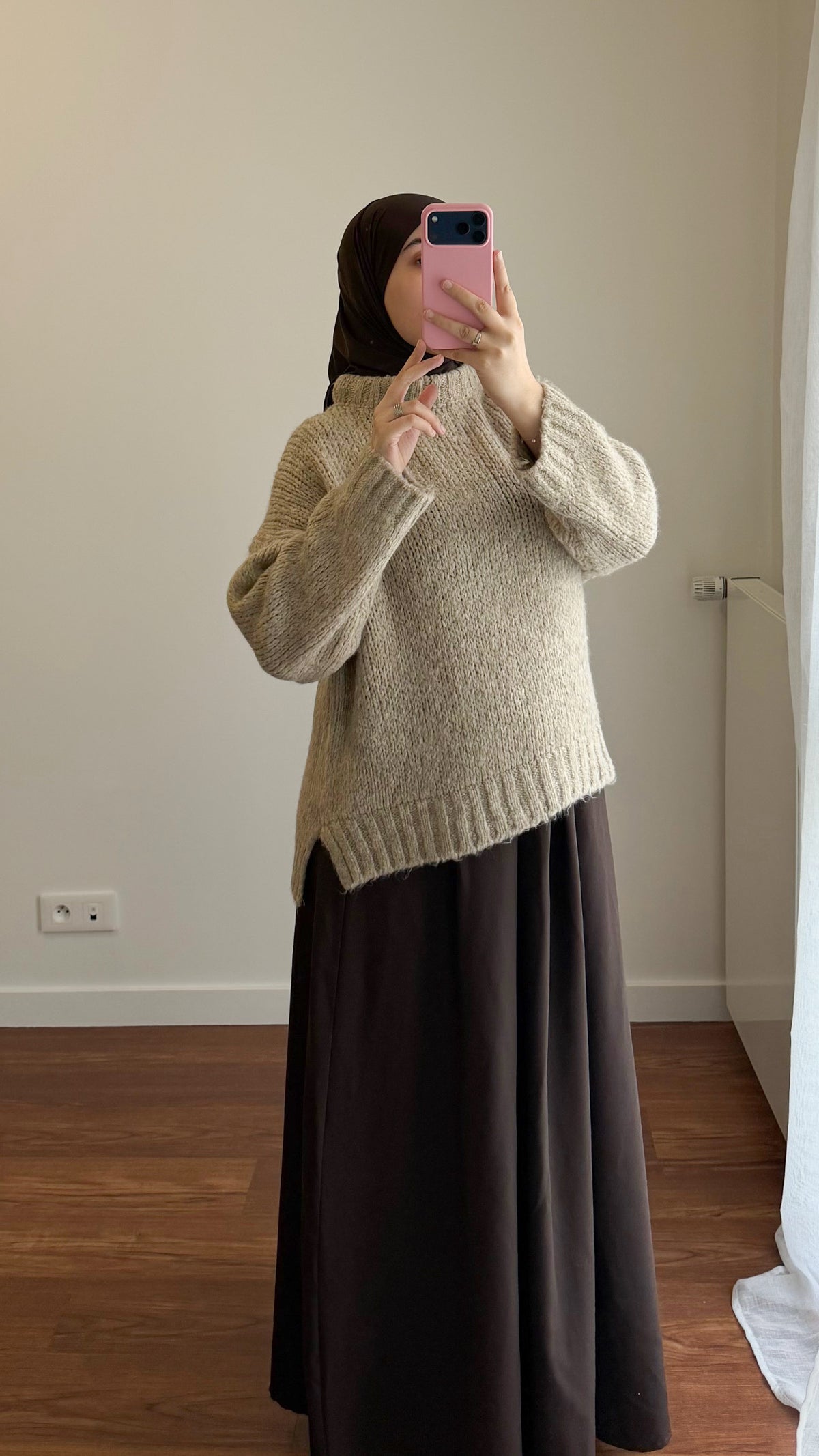 PULL SANA TAUPE