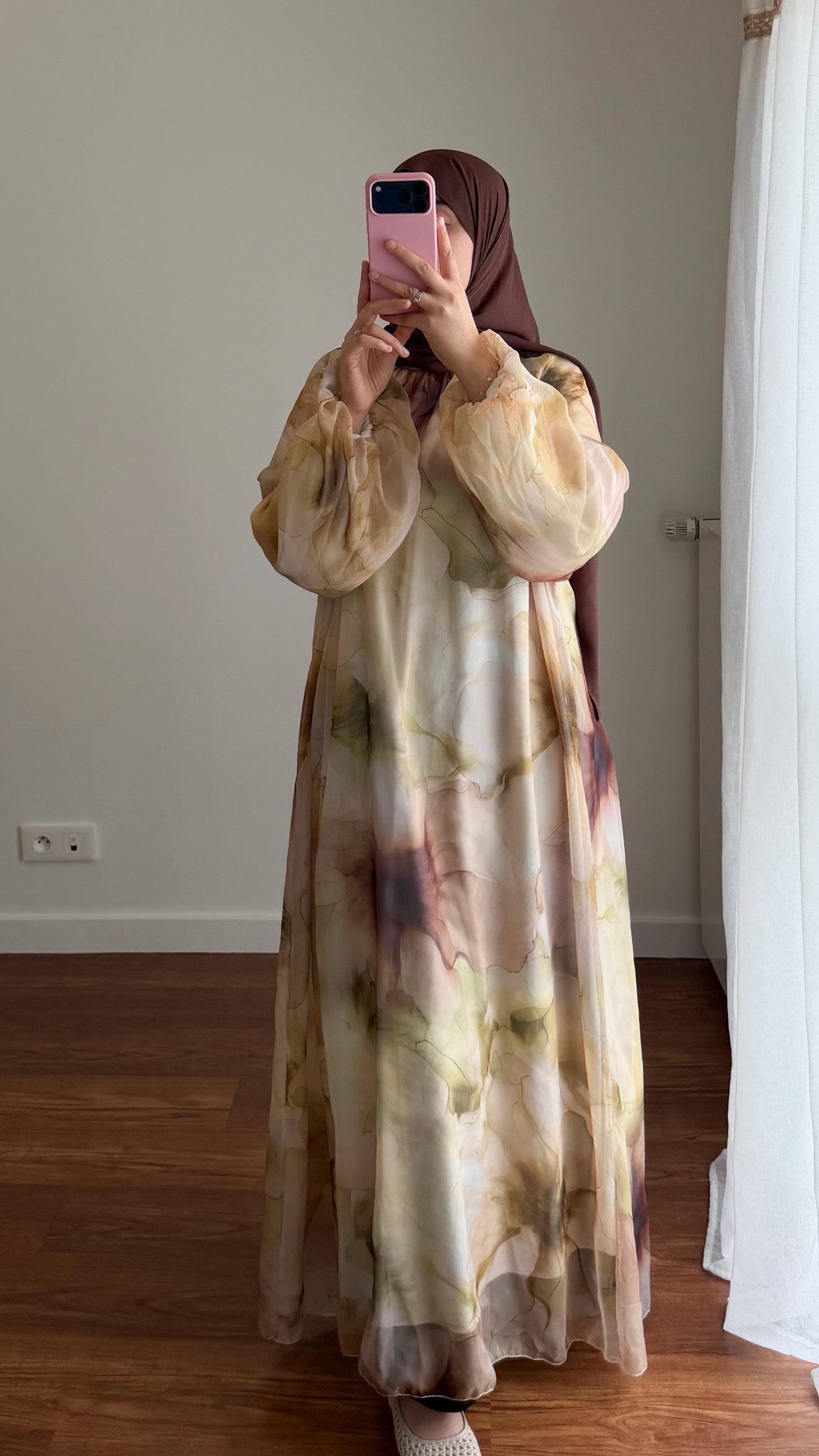 ABAYA BICOLORE VERT