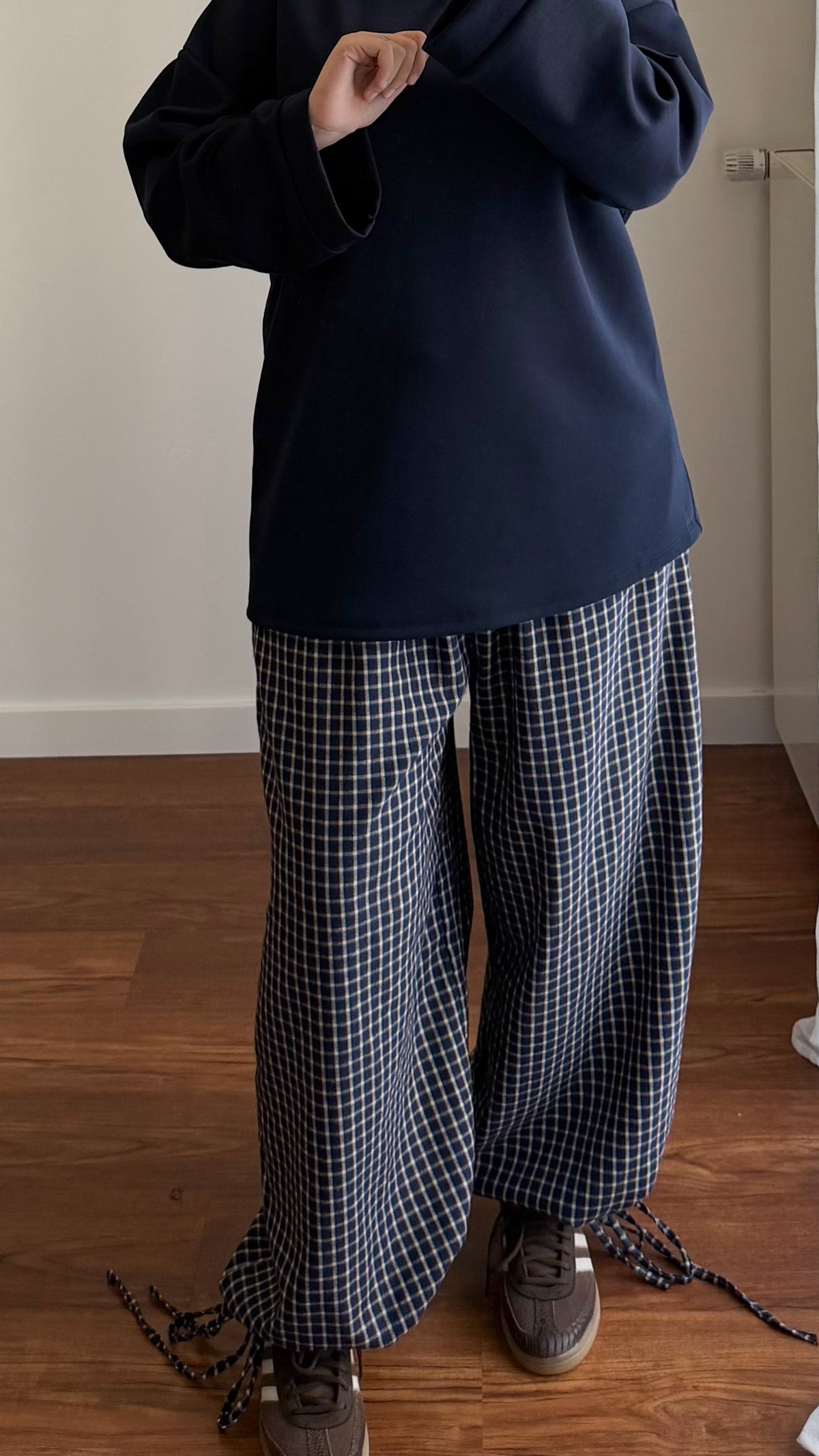 PANTALON SARAH BLEU MARINE
