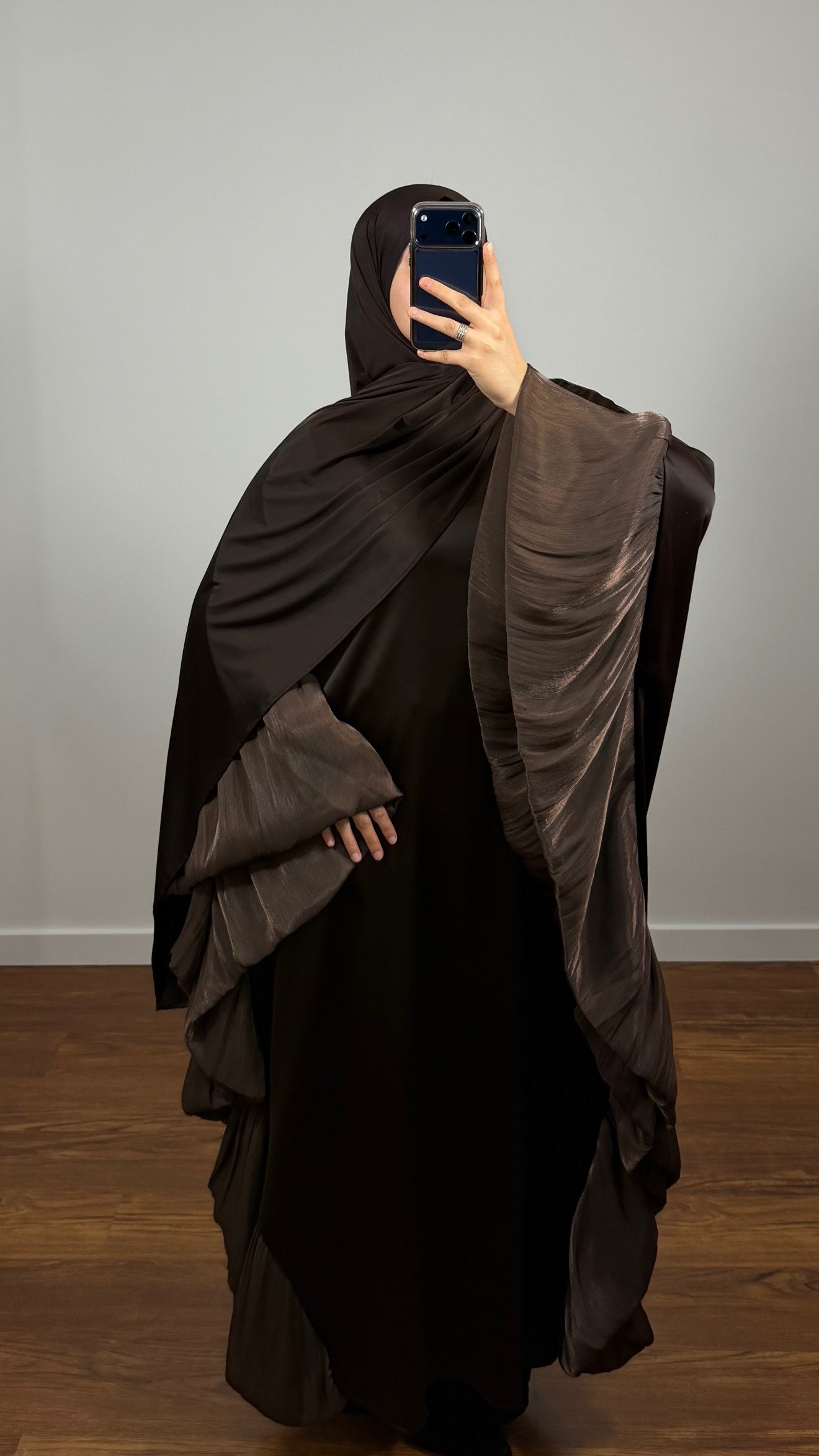 ABAYA ISRA MARRON