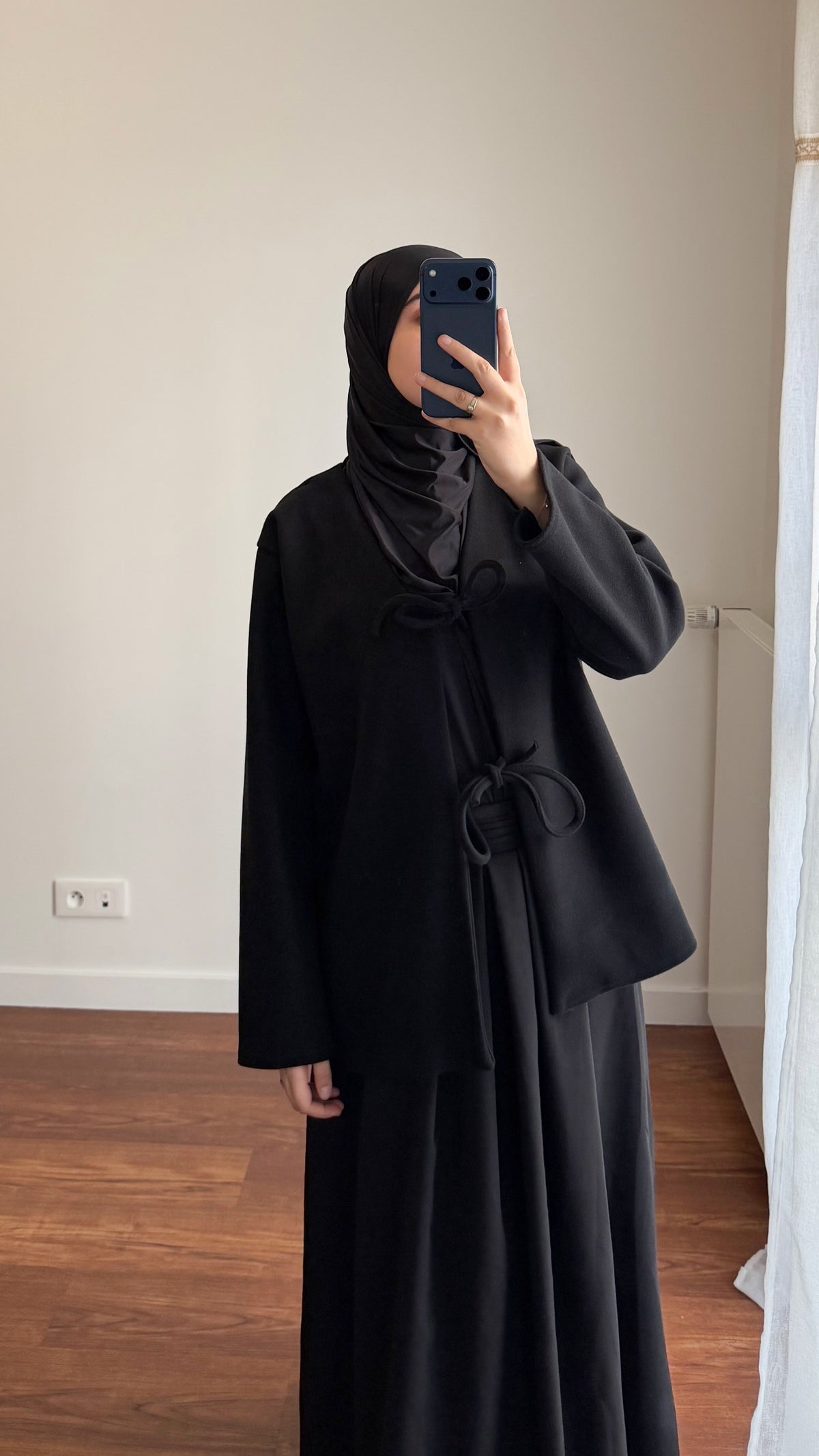 VESTE INAYA NOIR