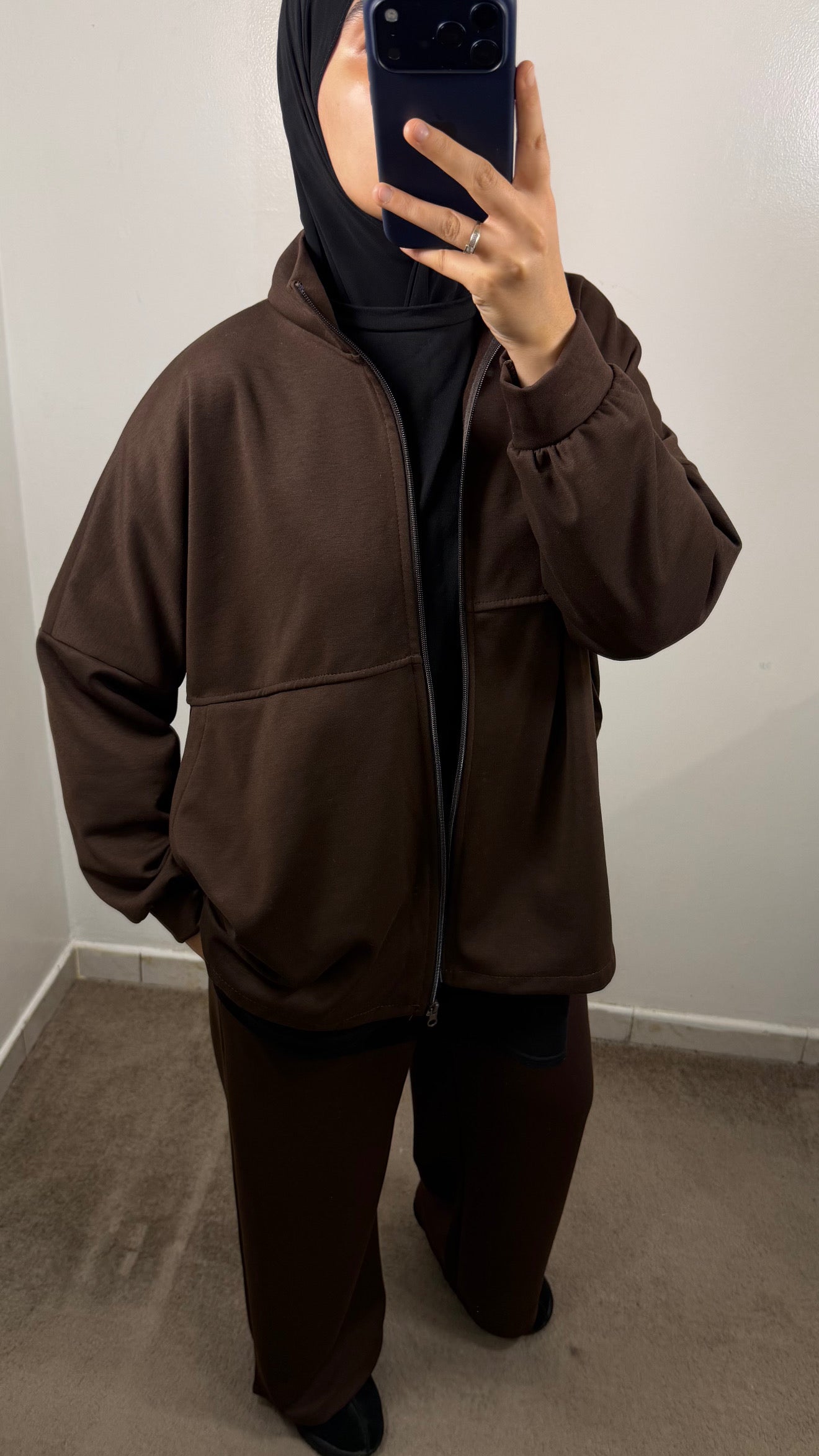 ENSEMBLE COMFY MARRON