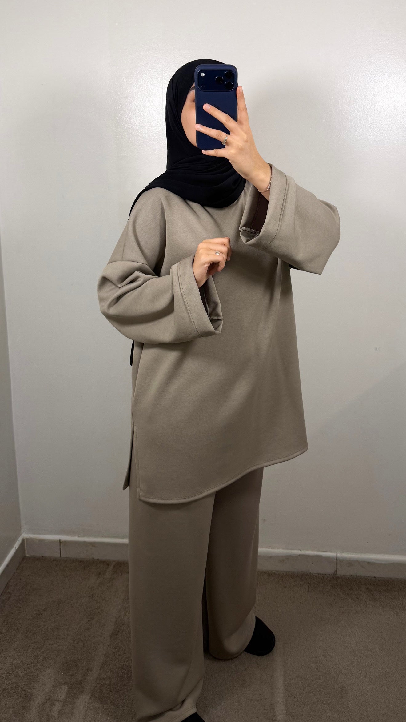 ENSEMBLE COSY TAUPE