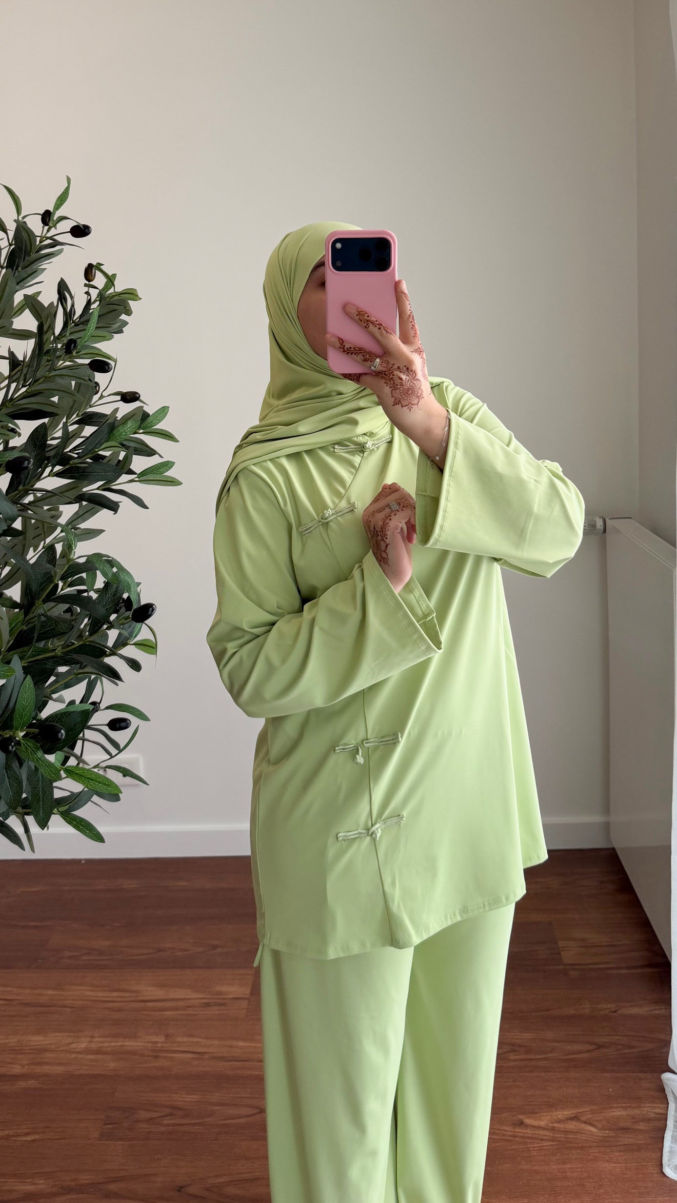 BURKINI TOKYO 3 PIÈCES VERT D’EAU