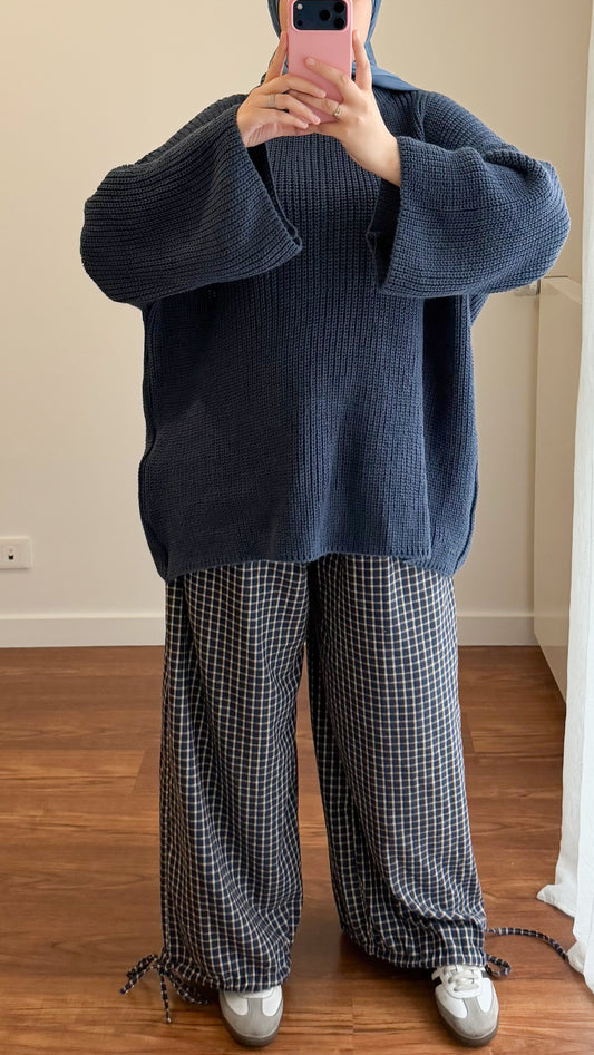 PANTALON SARAH BLEU MARINE