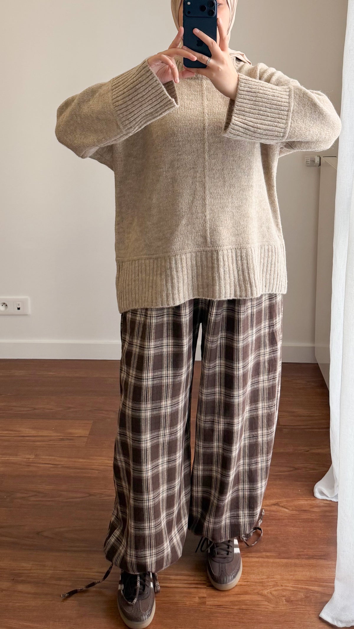 PANTALON JIHANE MARRON
