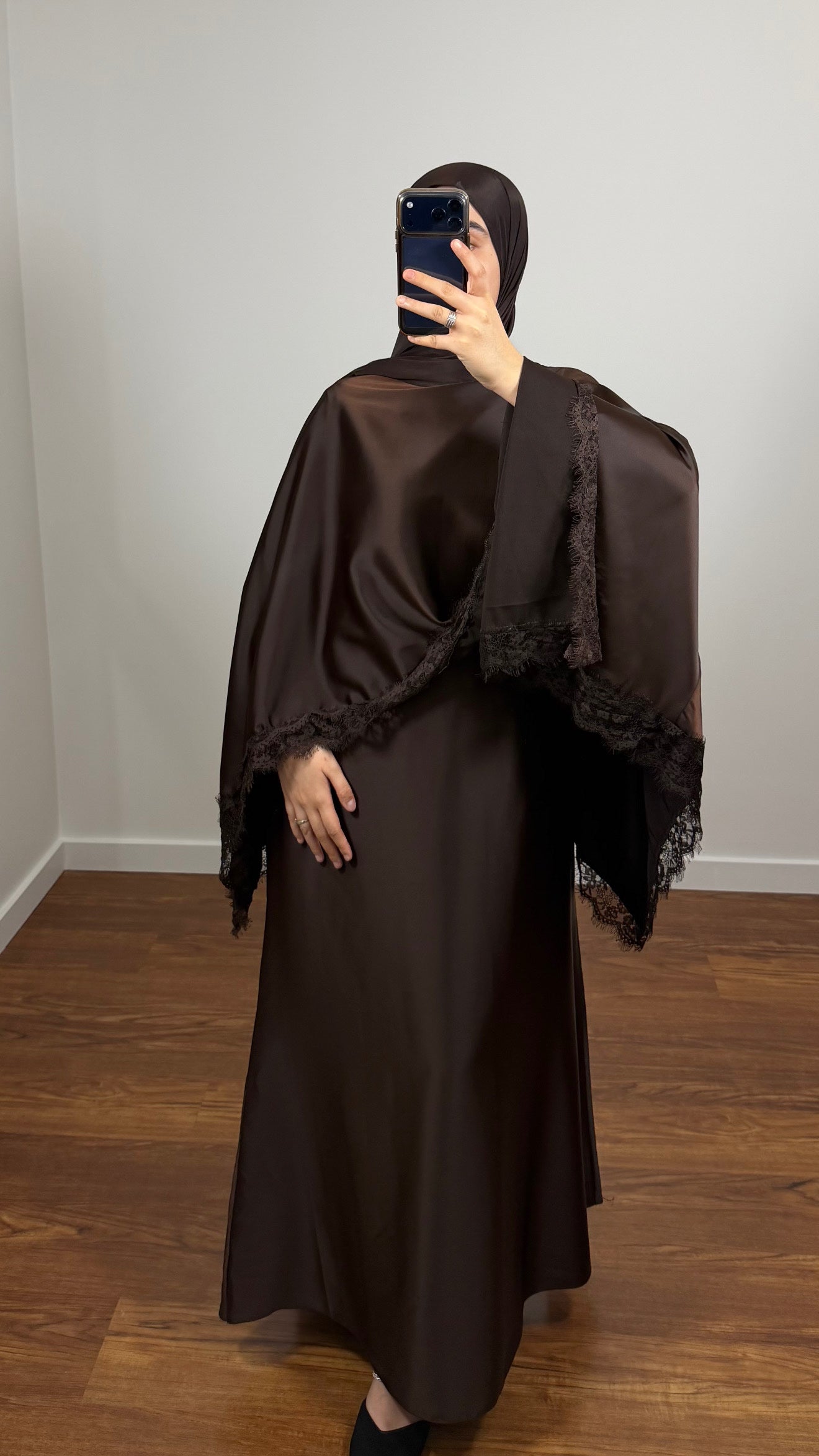 ROBE AYRA MARRON