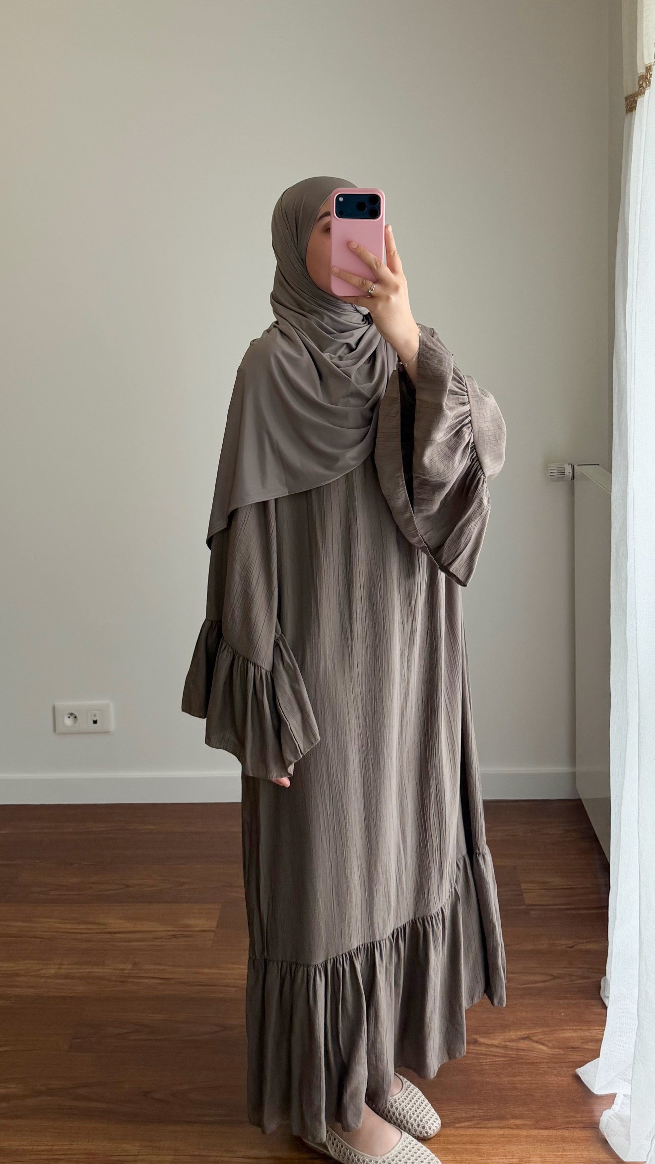 ROBE NOOR TAUPE