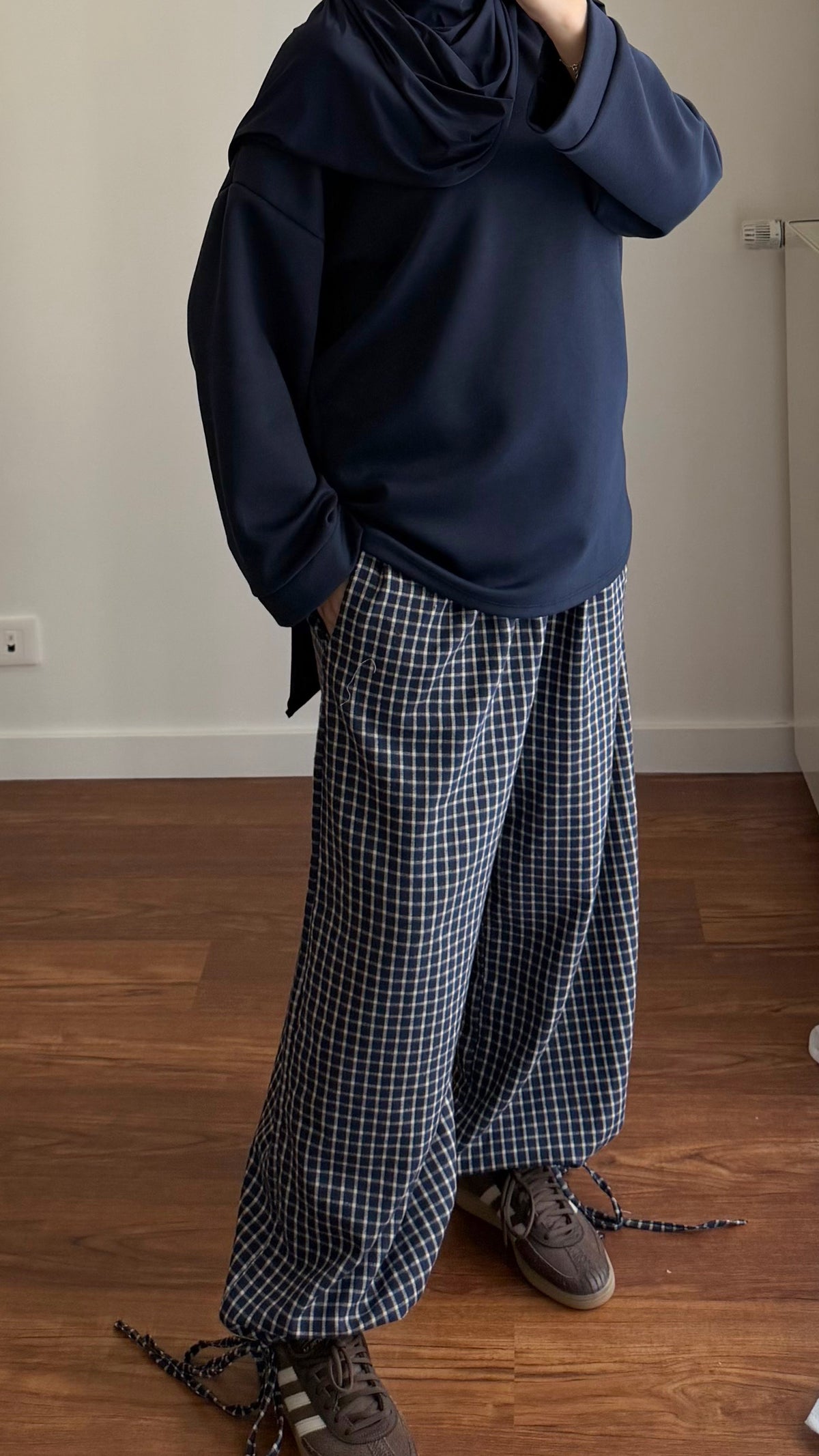 PANTALON SARAH BLEU MARINE