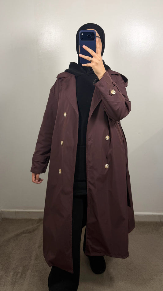 TRENCH LONG PRUNE