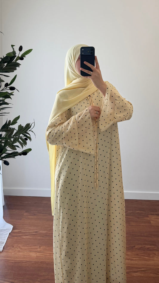 ROBE À PETITS POIS
