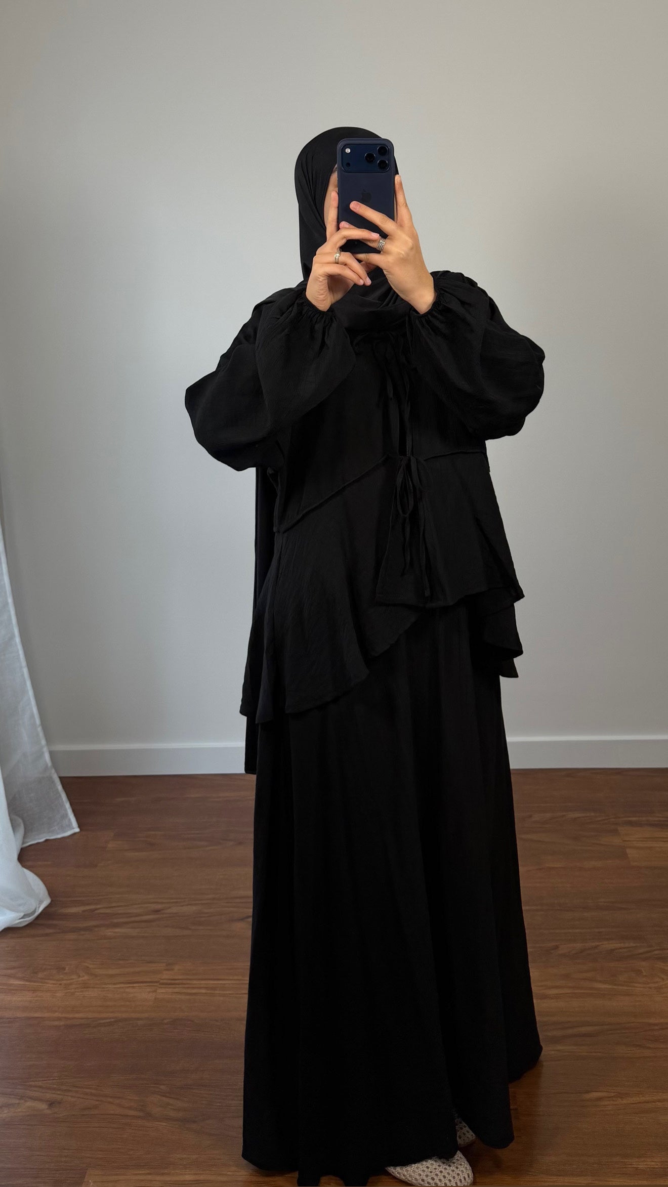 ENSEMBLE JUPE LIYA NOIR