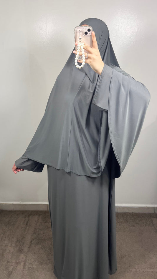 PREMIUM GREY JERSEY PRAYER SET