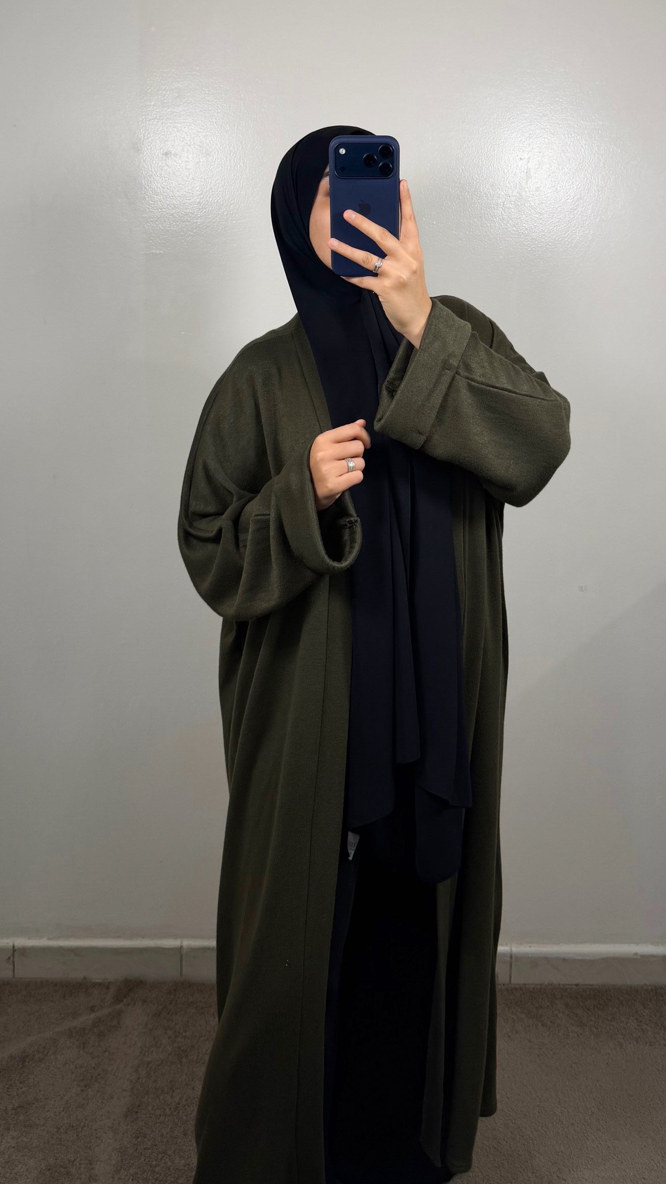 KIMONO FARAH VERT KAKI