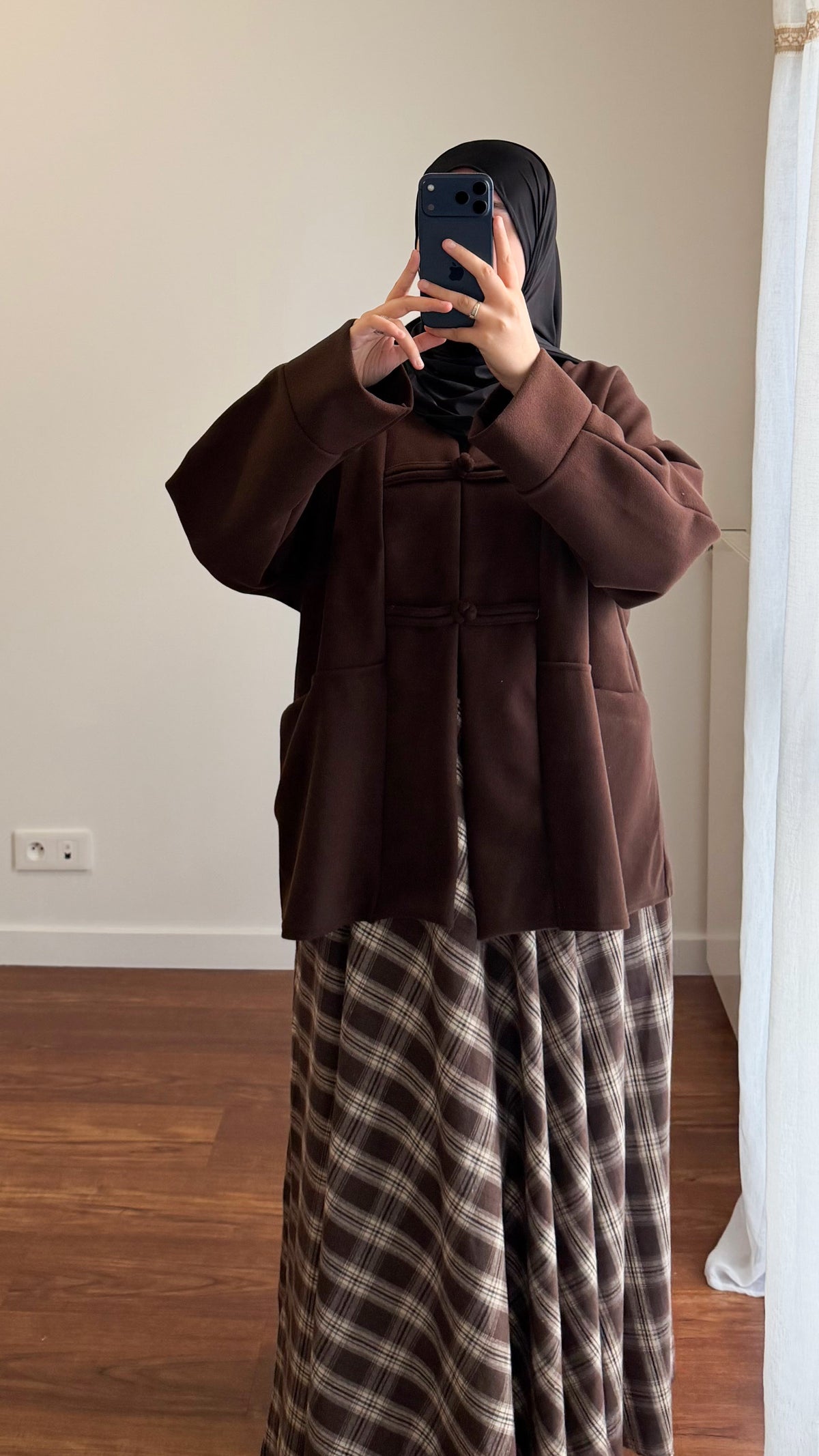 VESTE YUNA MARRON