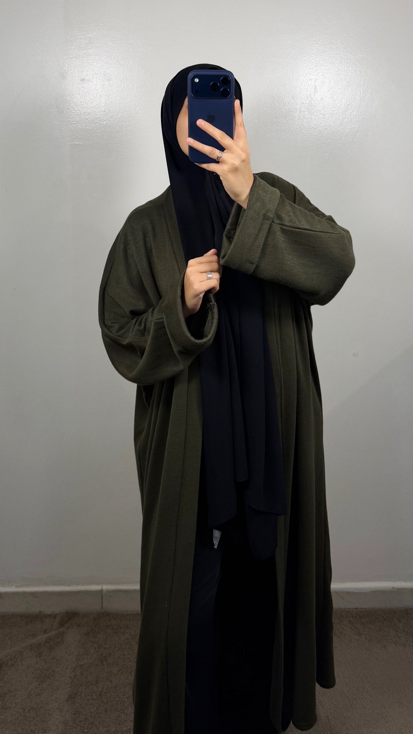KIMONO FARAH VERT KAKI