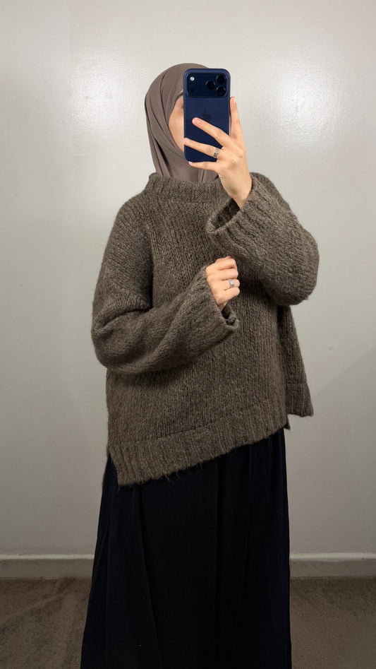 PULL SANA TAUPE