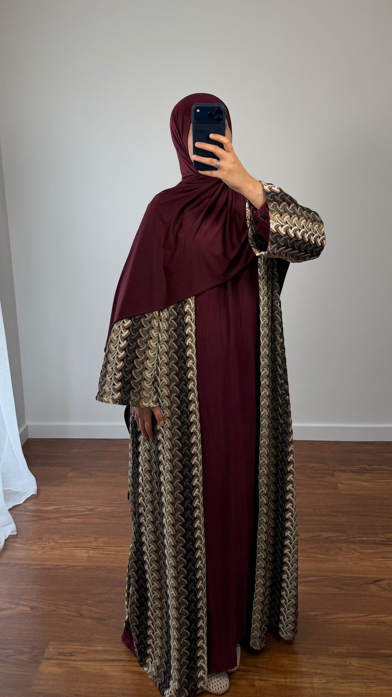 KIMONO NOOR MARRON